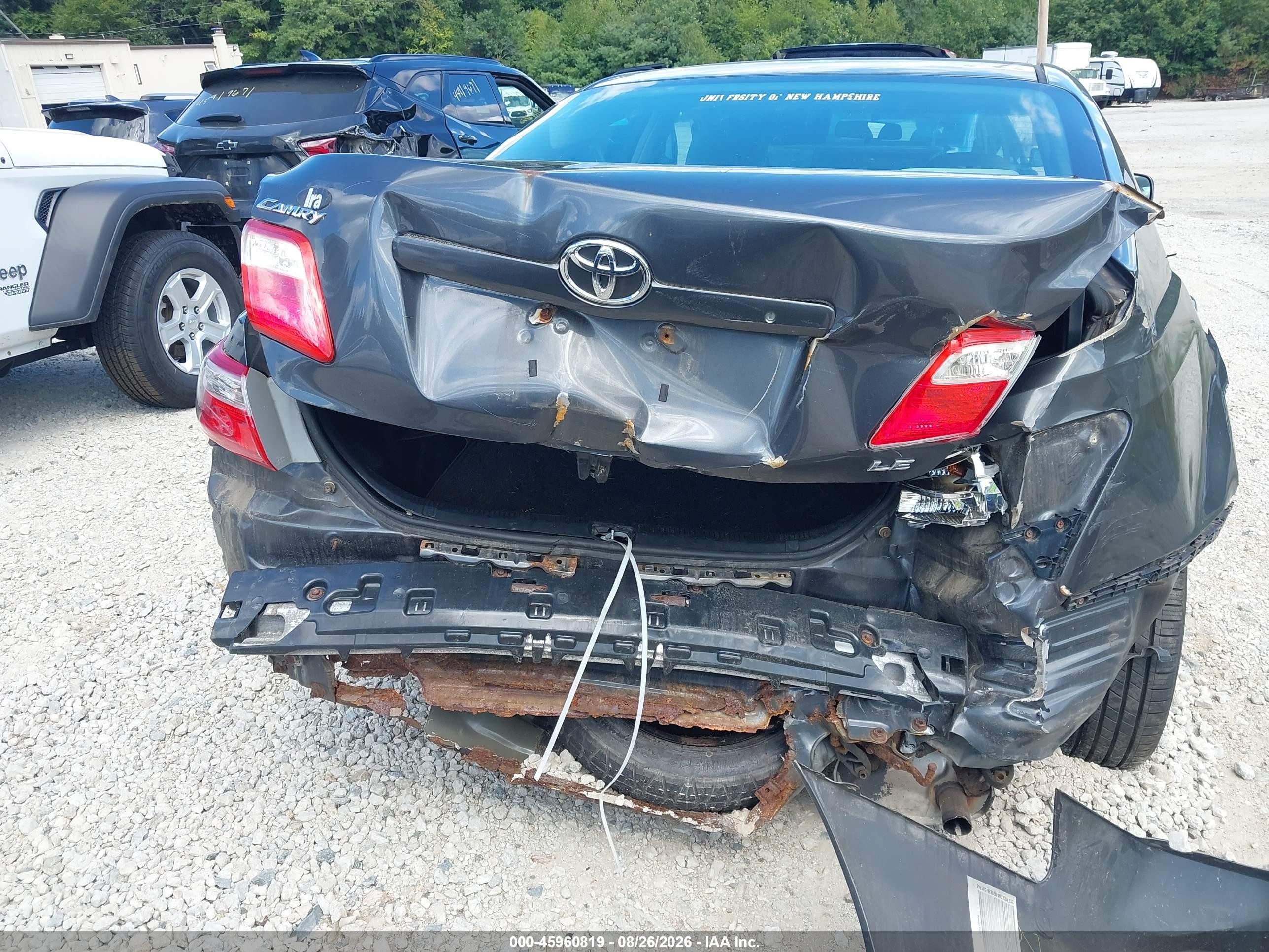 2008 Toyota Camry Le Champagne vin: 4T1BE46K08U739041