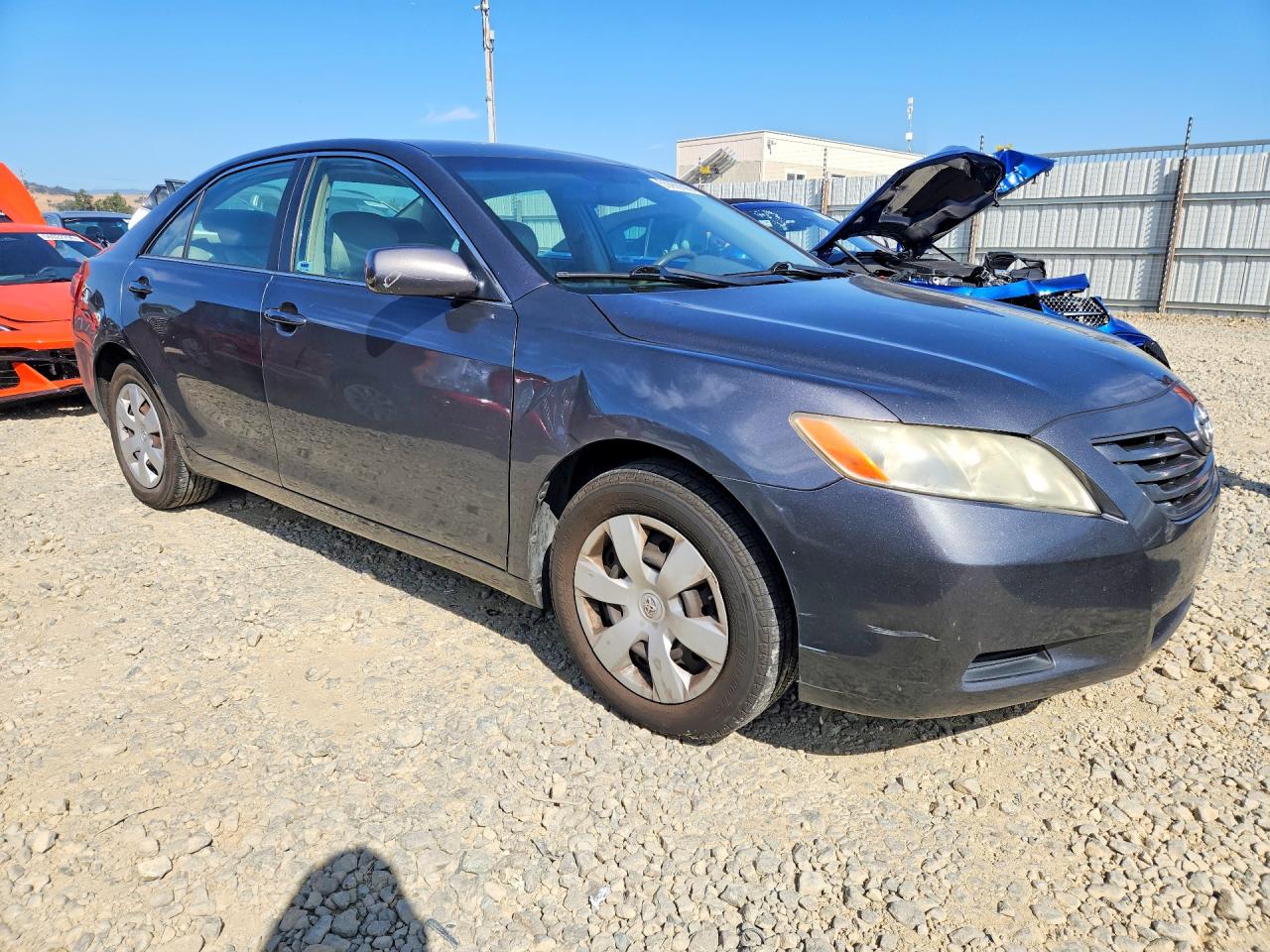 2008 Toyota Camry Le Gray vin: 4T1BE46K08U752002