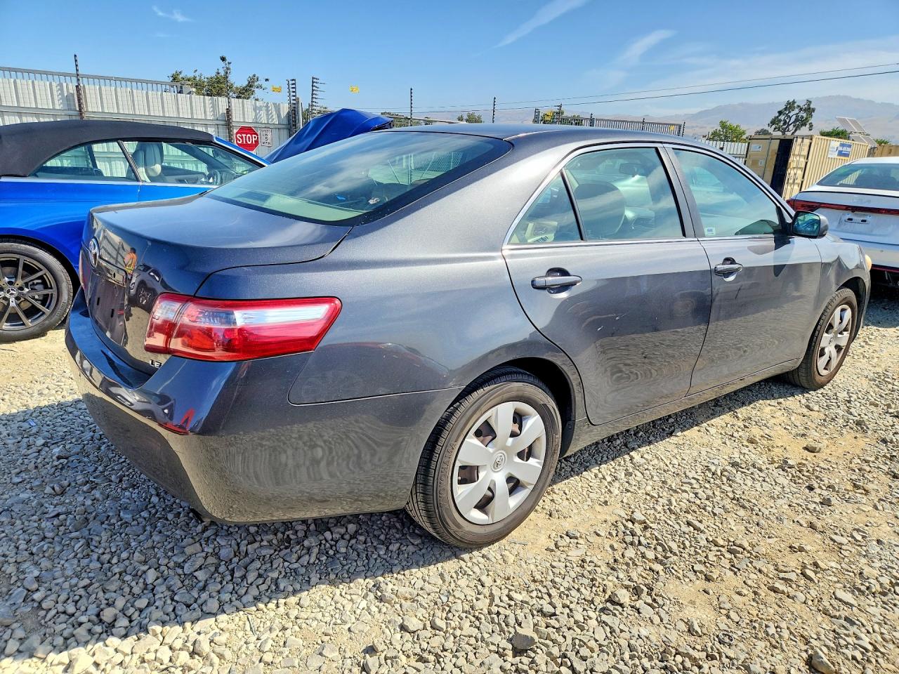 2008 Toyota Camry Le Gray vin: 4T1BE46K08U752002