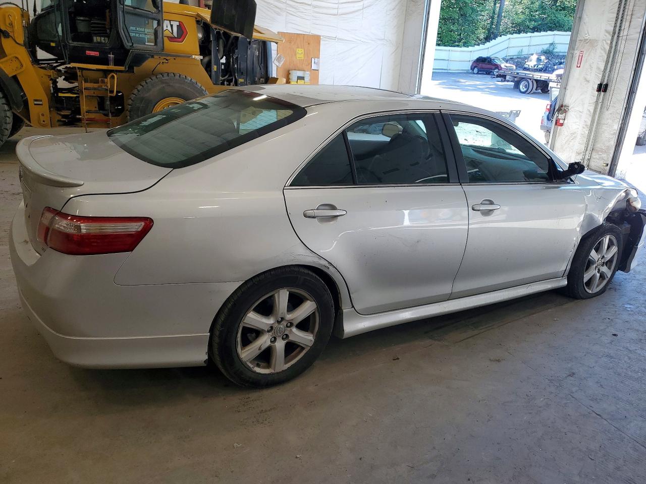 2008 Toyota Camry Se Silver vin: 4T1BE46K08U754719