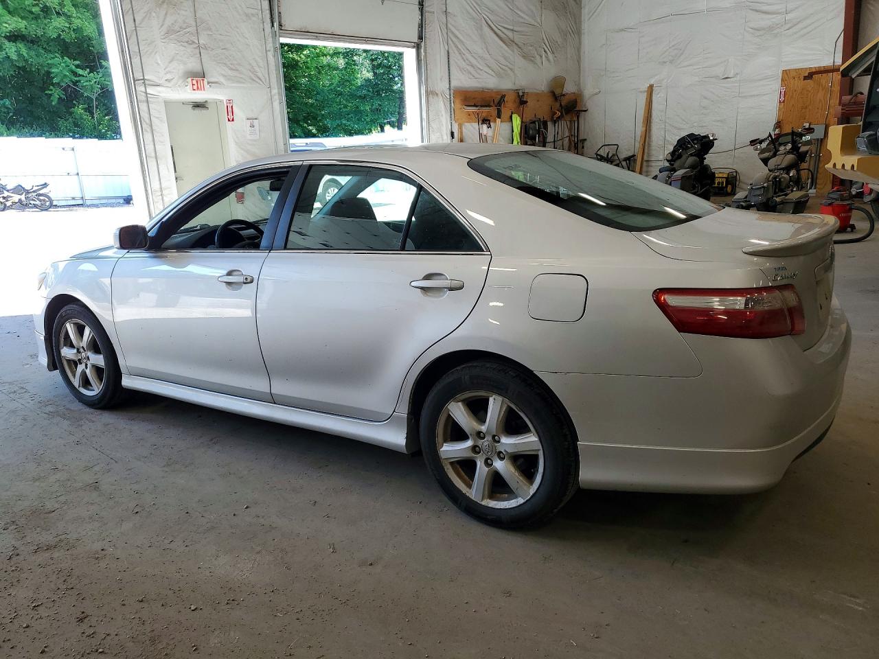 2008 Toyota Camry Se Silver vin: 4T1BE46K08U754719