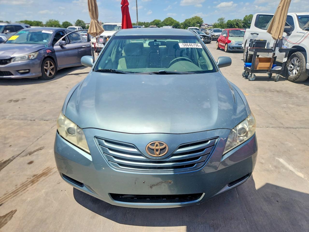 2008 Toyota Camry Le Teal vin: 4T1BE46K08U761282