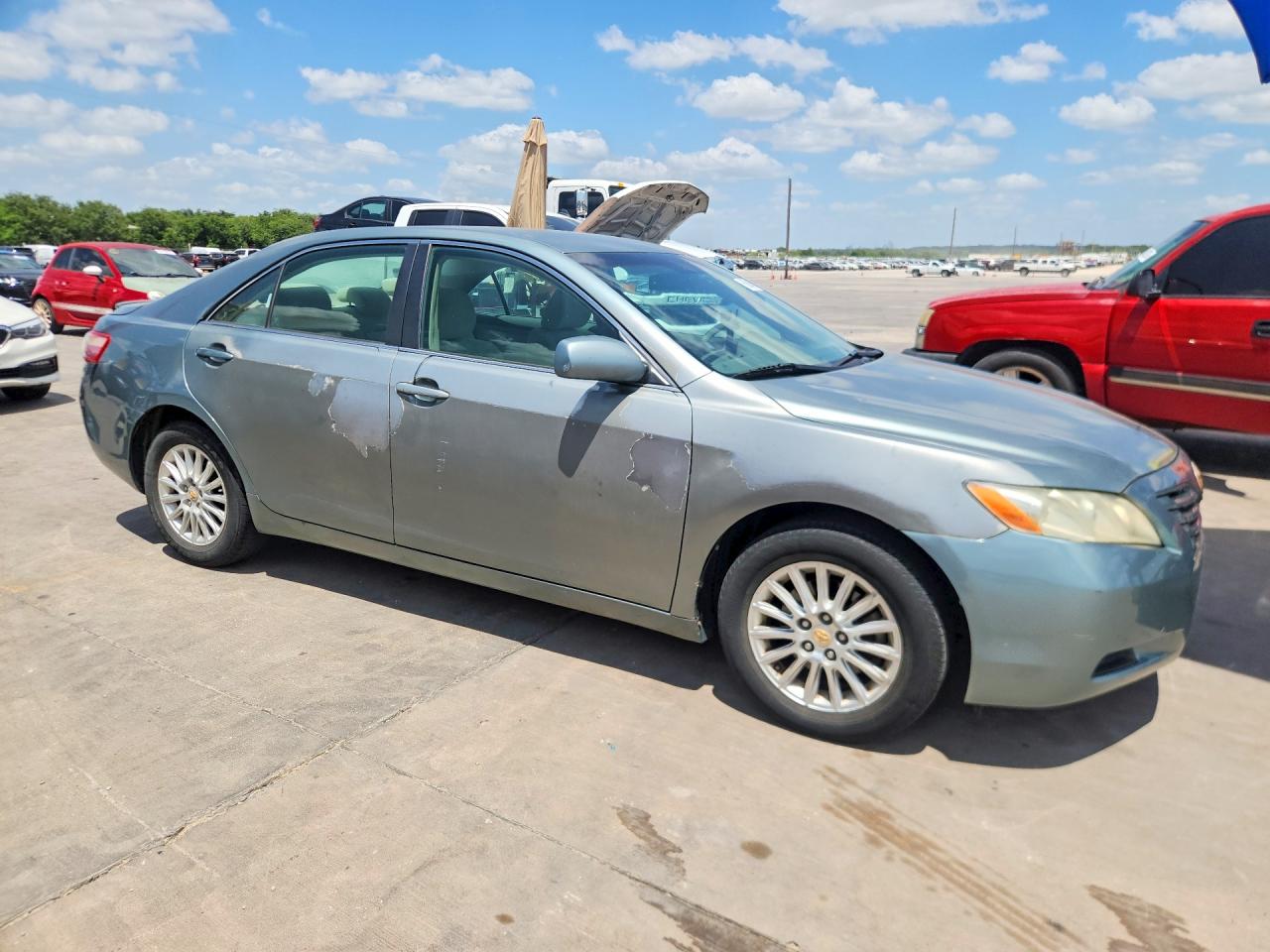 2008 Toyota Camry Le Teal vin: 4T1BE46K08U761282
