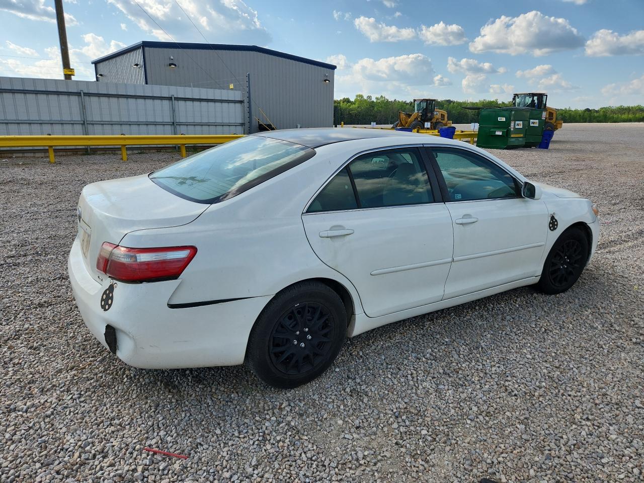 2008 Toyt Camry White vin: 4T1BE46K08U762822