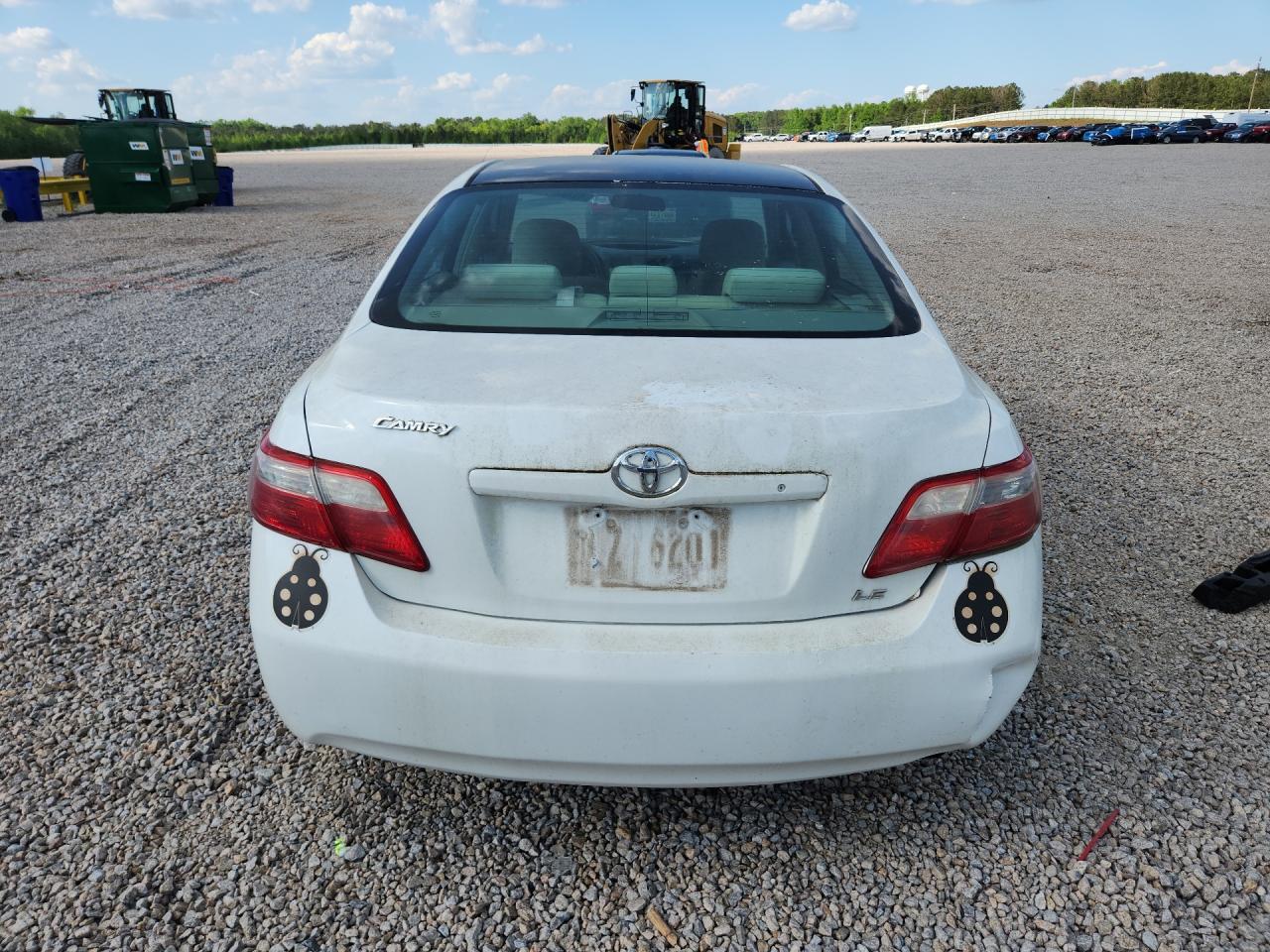 2008 Toyt Camry White vin: 4T1BE46K08U762822