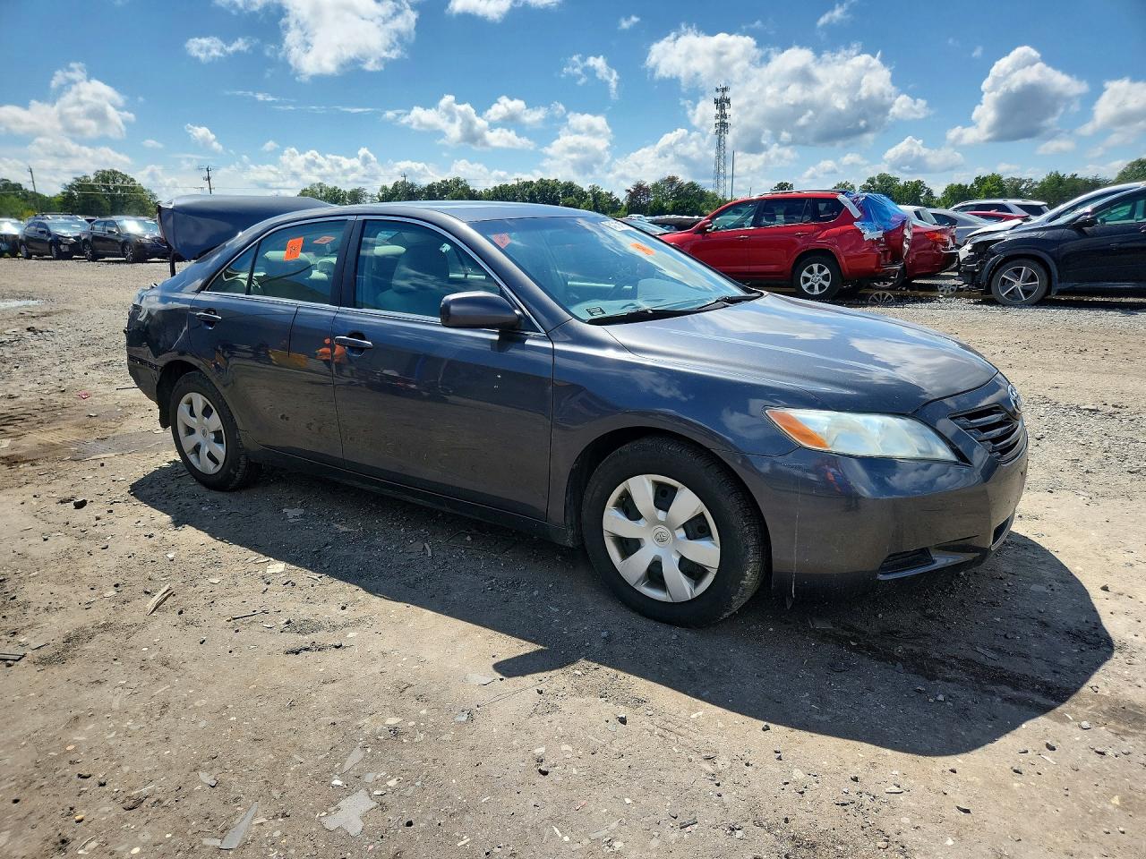 2008 Toyota Camry Le Gray vin: 4T1BE46K08U763677