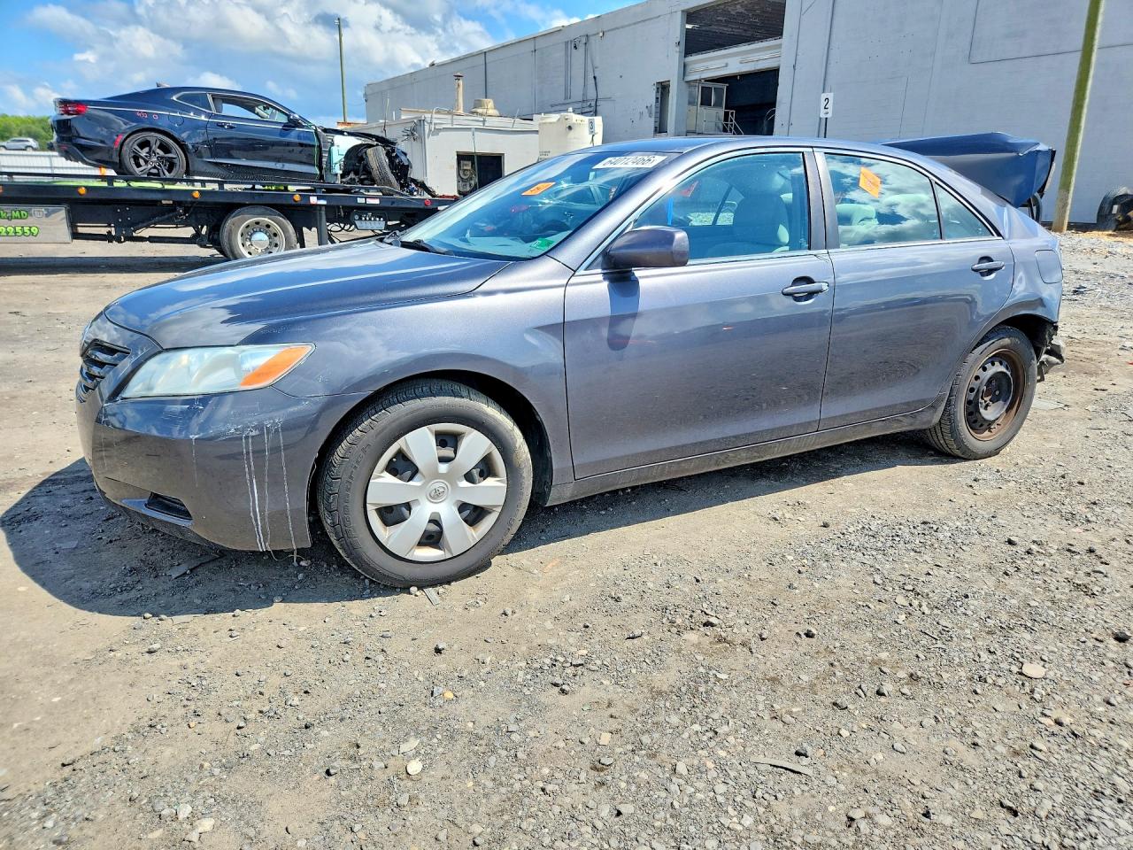 2008 Toyota Camry Le Gray vin: 4T1BE46K08U763677