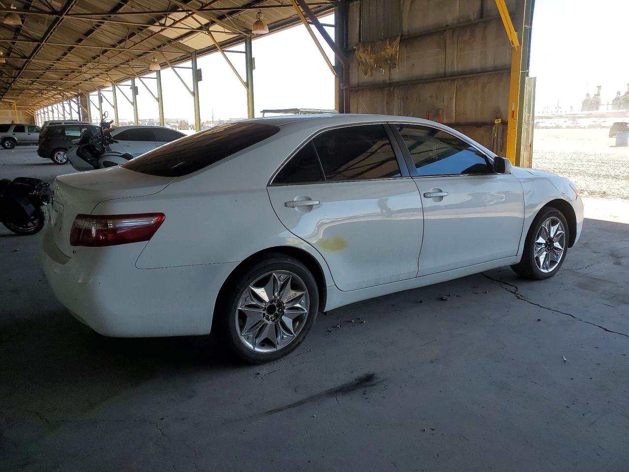 2008 Toyota Camry Le White vin: 4T1BE46K08U785646