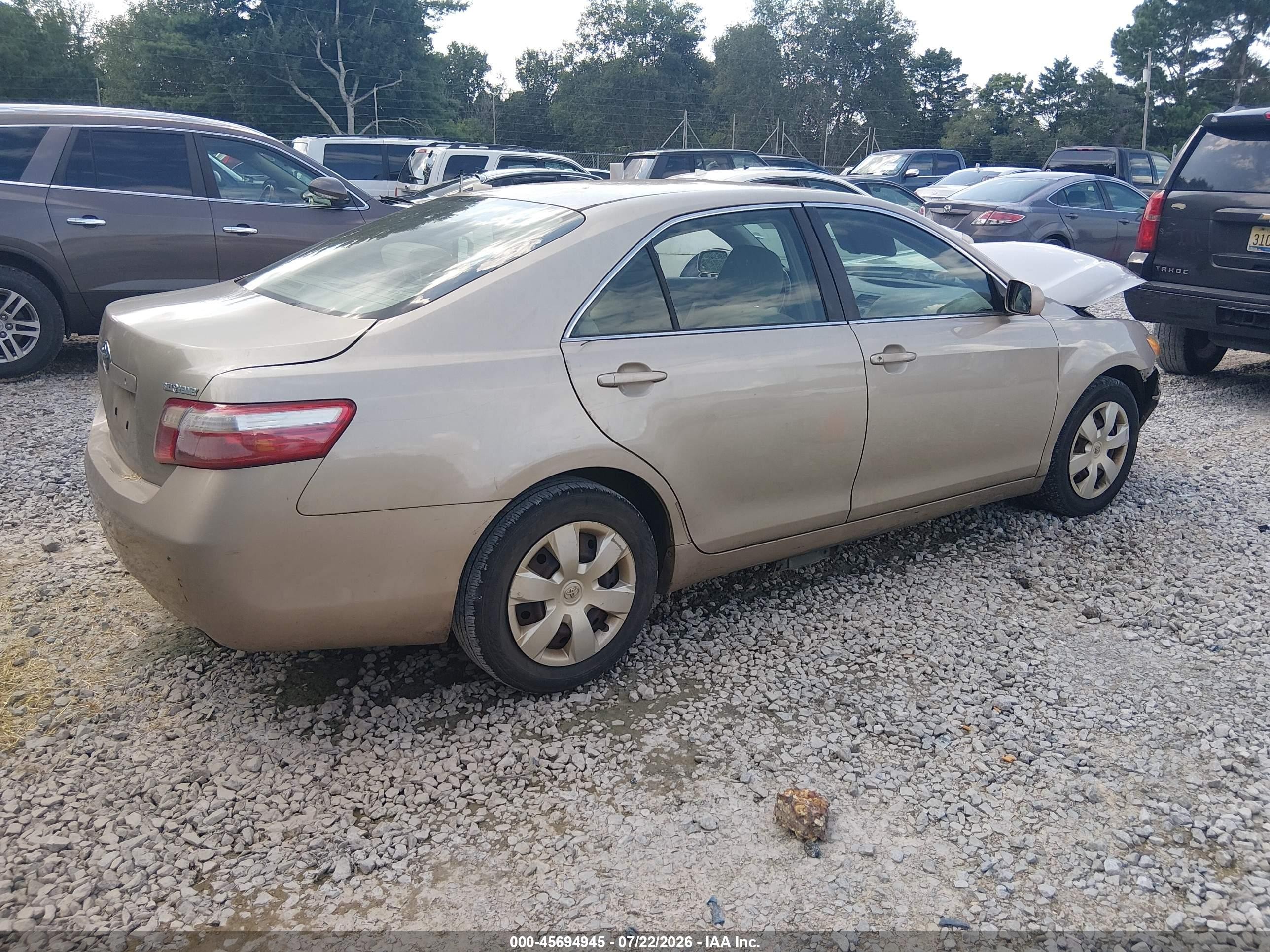 2009 Toyota Camry   Бежевый vin: 4T1BE46K09U270020