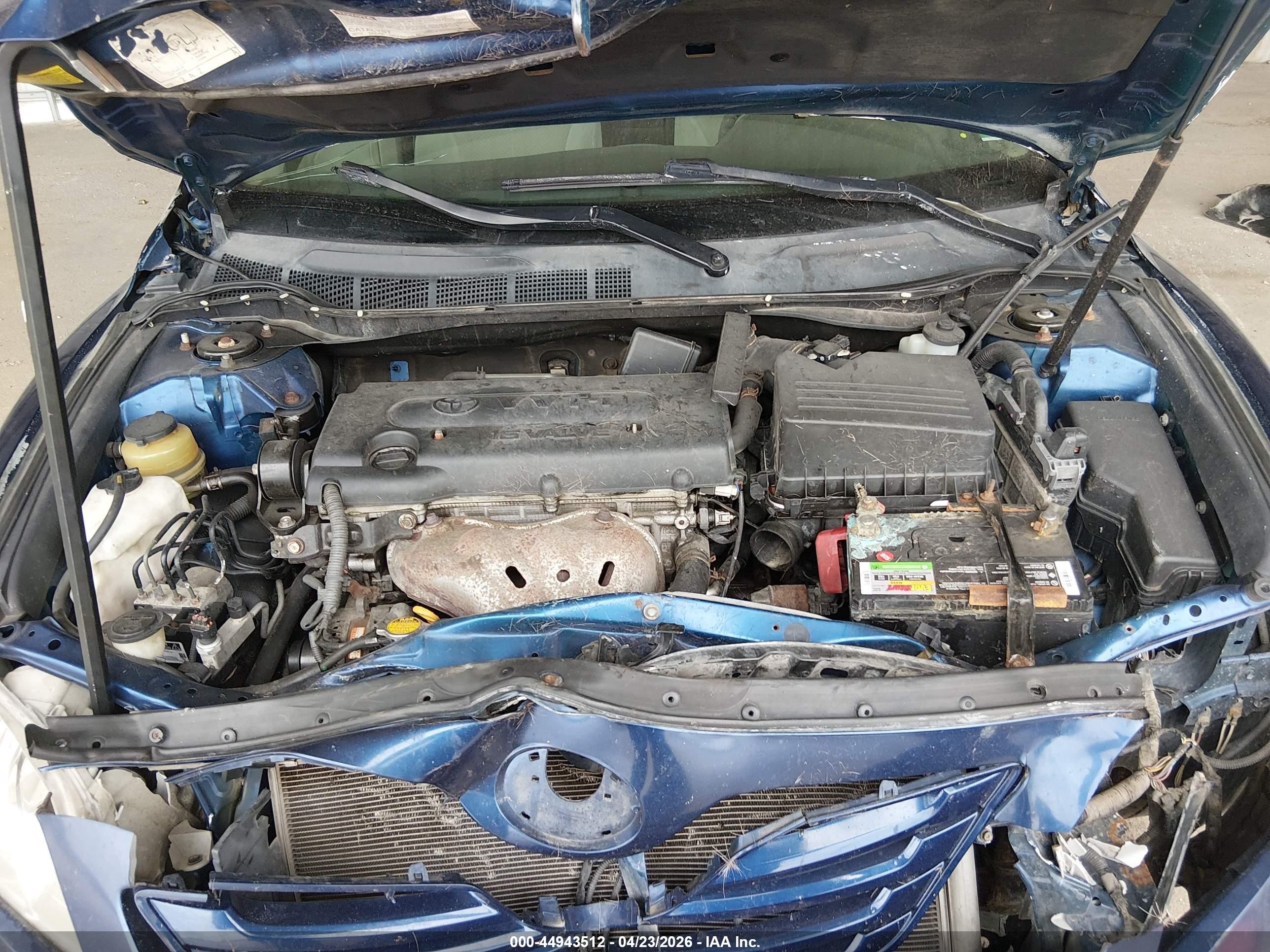 2009 Toyota Camry   Синий vin: 4T1BE46K09U276996