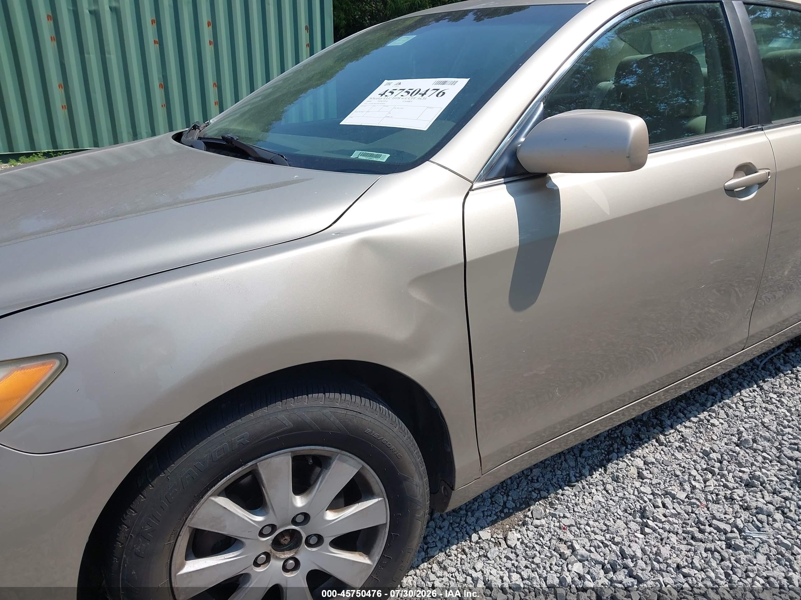 2009 Toyota Camry Xle Gold vin: 4T1BE46K09U305400