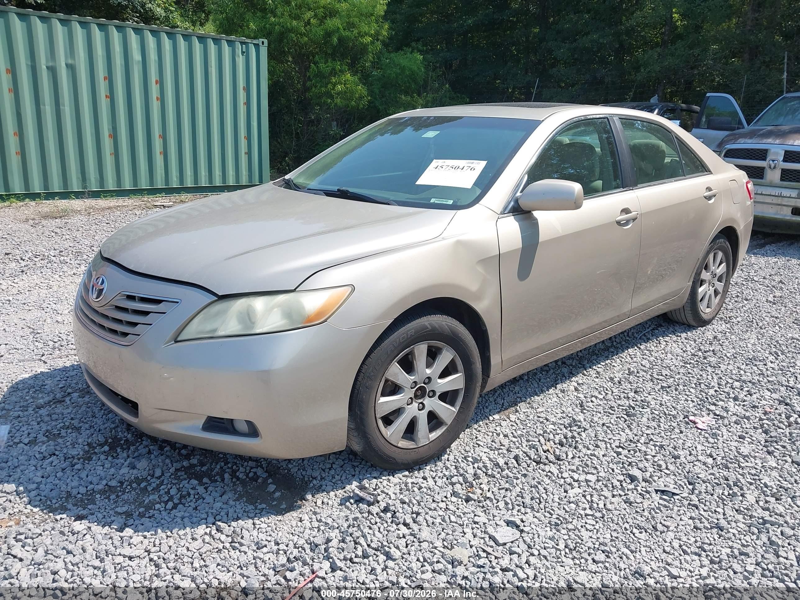 2009 Toyota Camry Xle Gold vin: 4T1BE46K09U305400