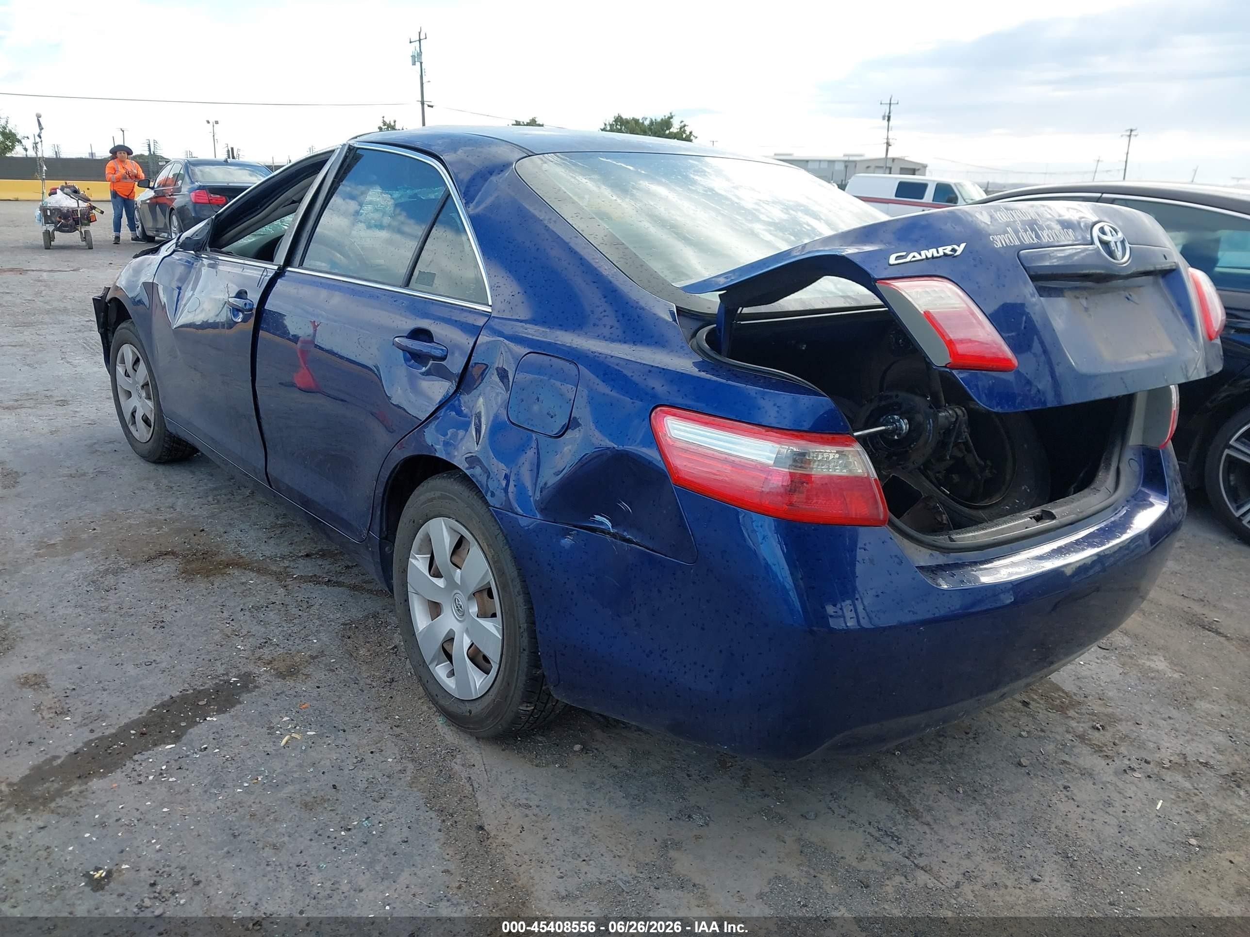 2009 Toyota Camry Dark Blue vin: 4T1BE46K09U335349