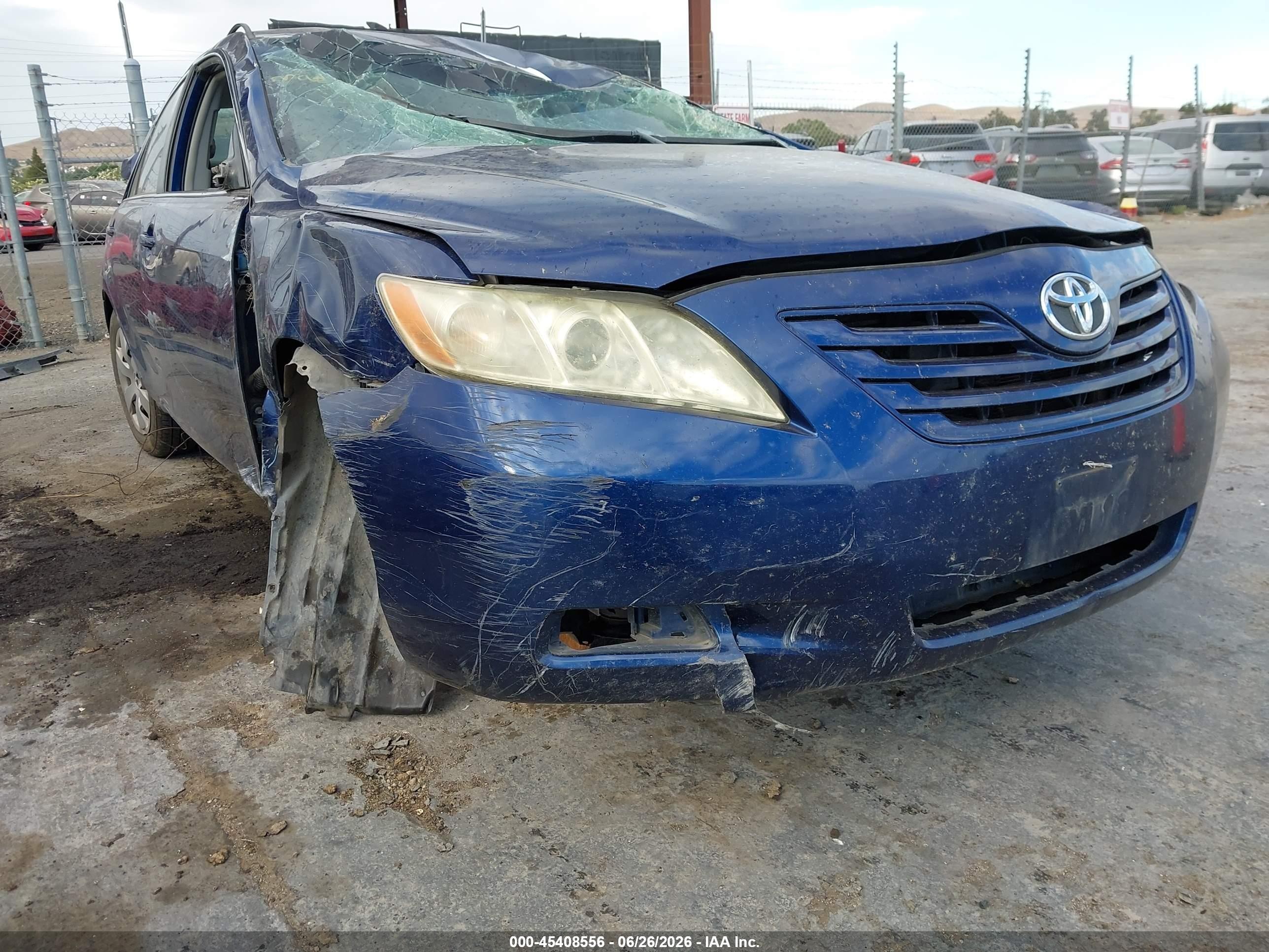 2009 Toyota Camry Dark Blue vin: 4T1BE46K09U335349