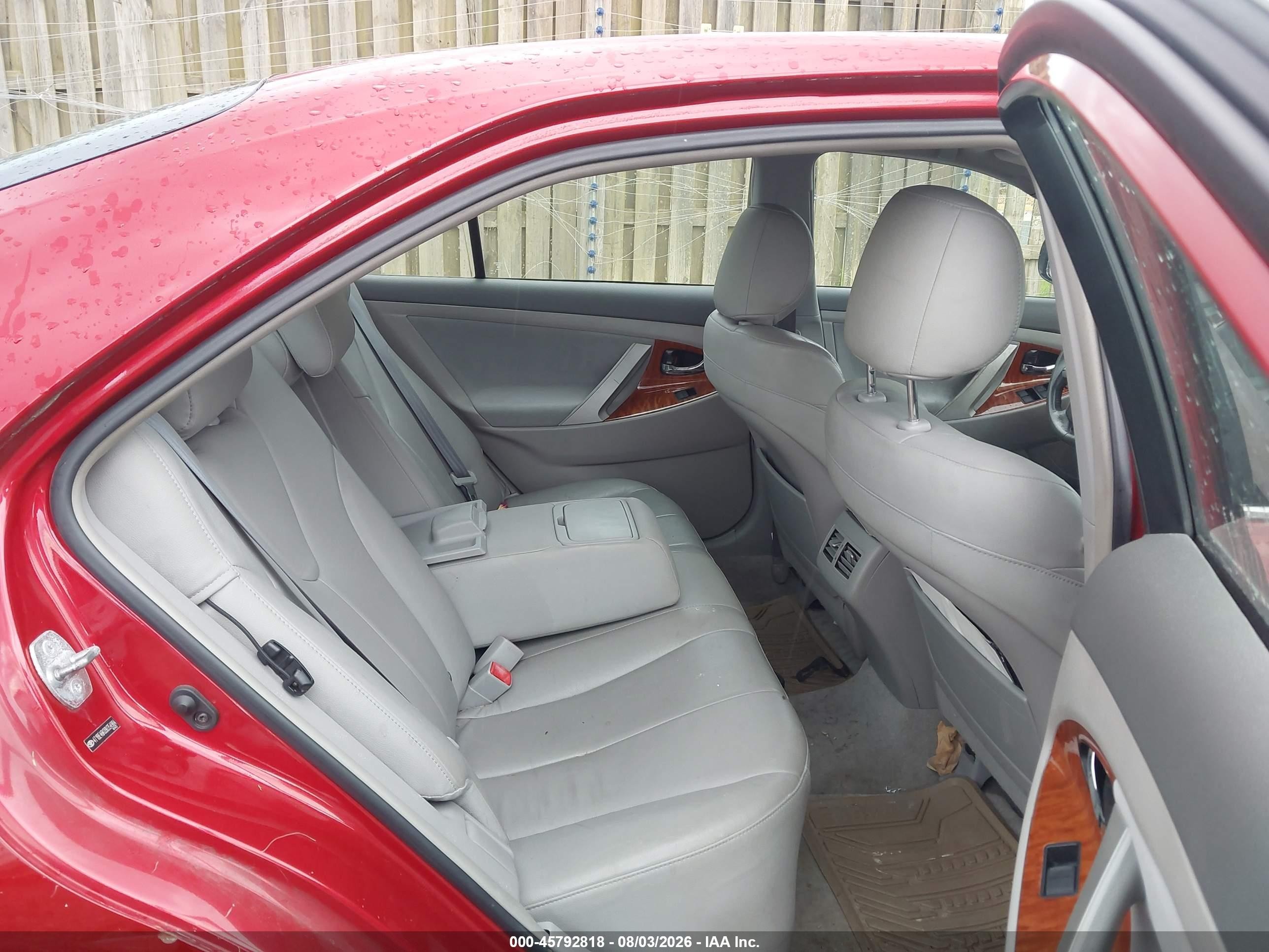 2009 Toyota Camry Xle Red vin: 4T1BE46K09U354984