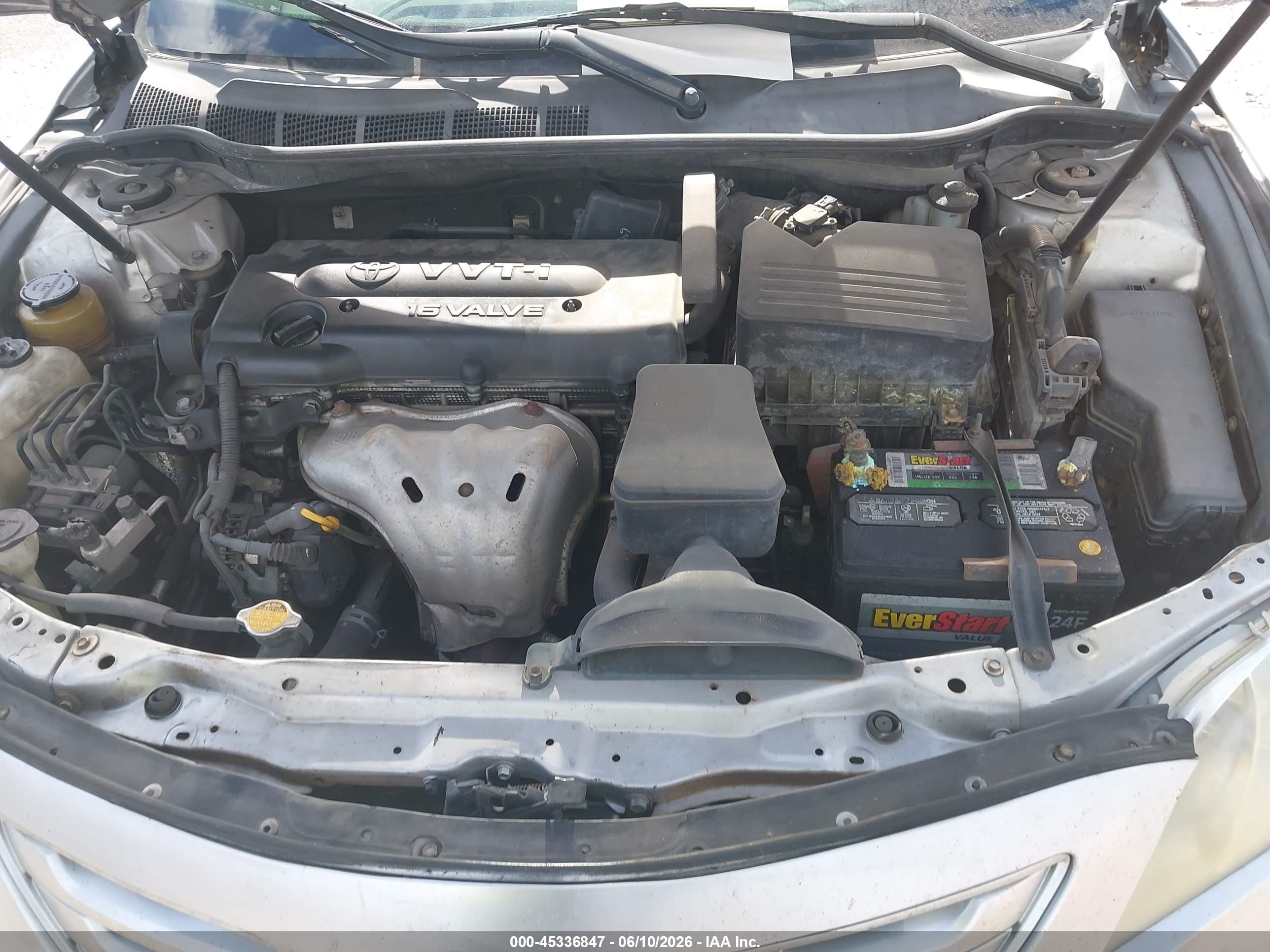 2009 Toyota Camry Le Silver vin: 4T1BE46K09U356489