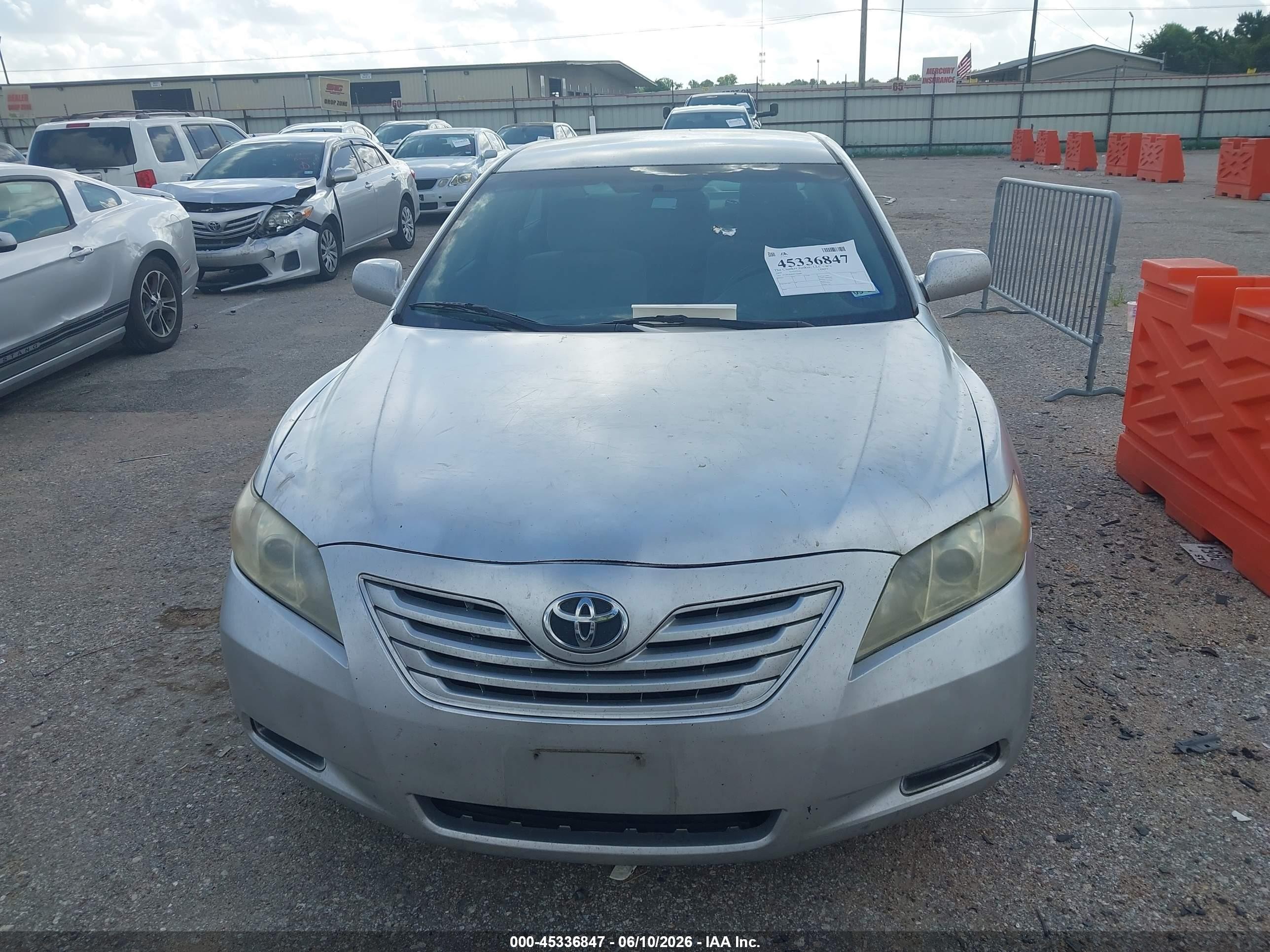 2009 Toyota Camry Le Silver vin: 4T1BE46K09U356489