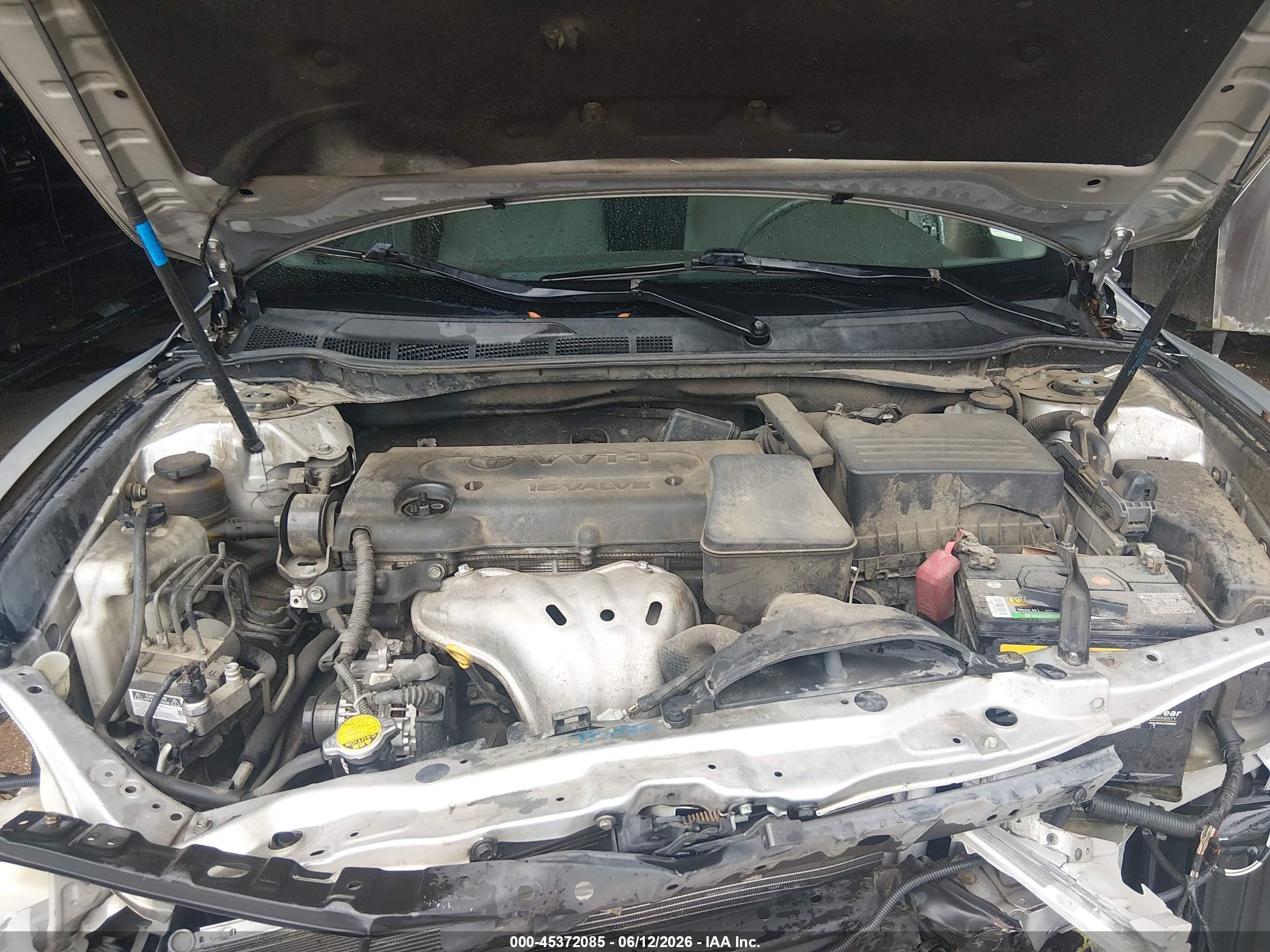 2009 Toyota Camry Le Silver vin: 4T1BE46K09U365855