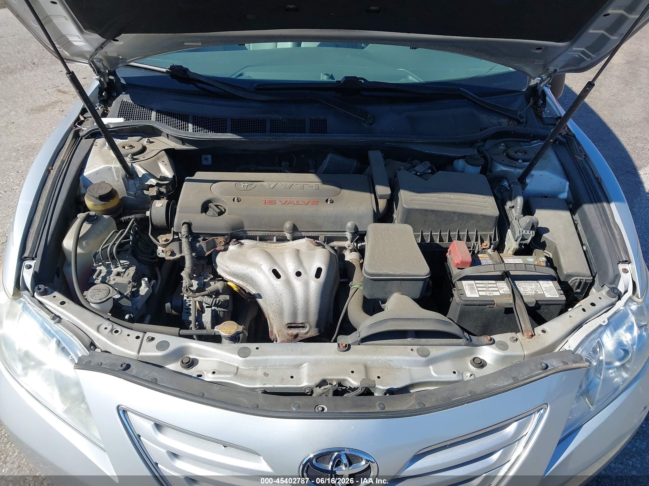 2009 Toyota Camry Xle Silver vin: 4T1BE46K09U376239