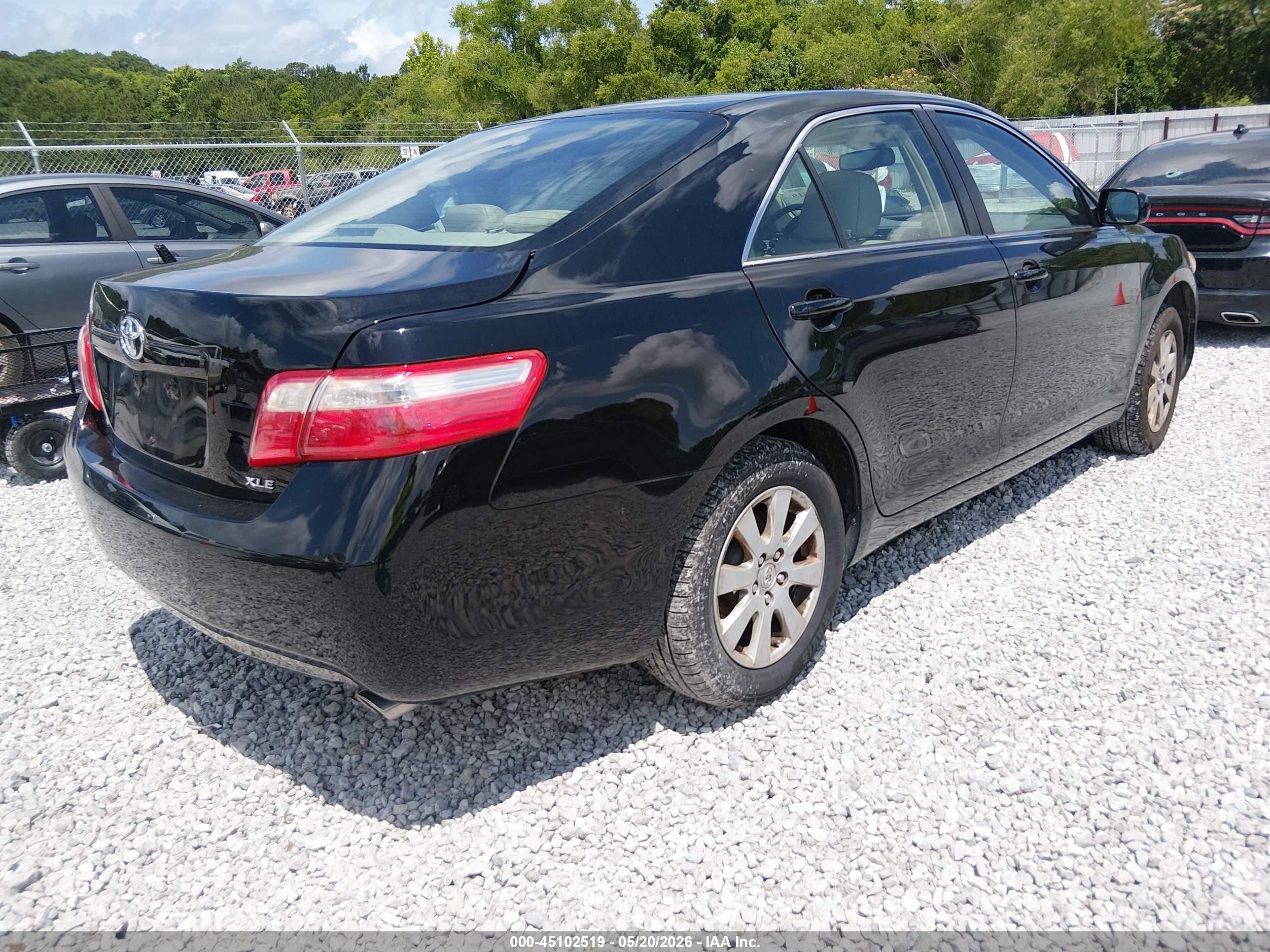 2009 Toyota Camry Se/le/xle Black vin: 4T1BE46K09U387919