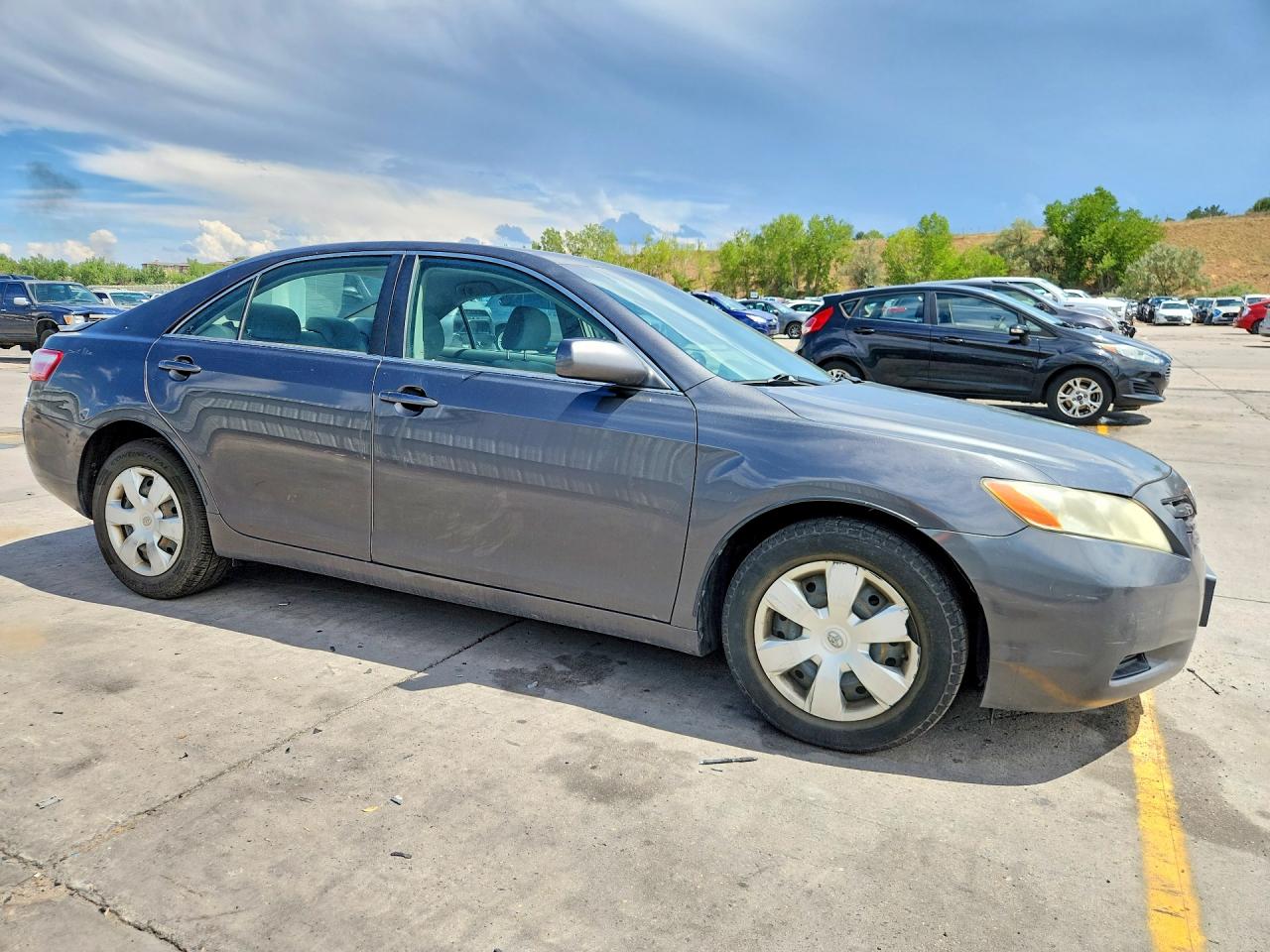 2009 Toyota Camry Le Gray vin: 4T1BE46K09U394756