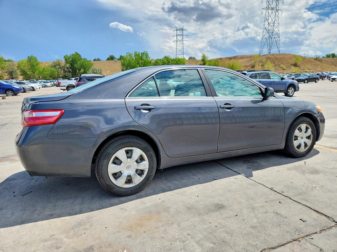 2009 Toyota Camry Le Gray vin: 4T1BE46K09U394756