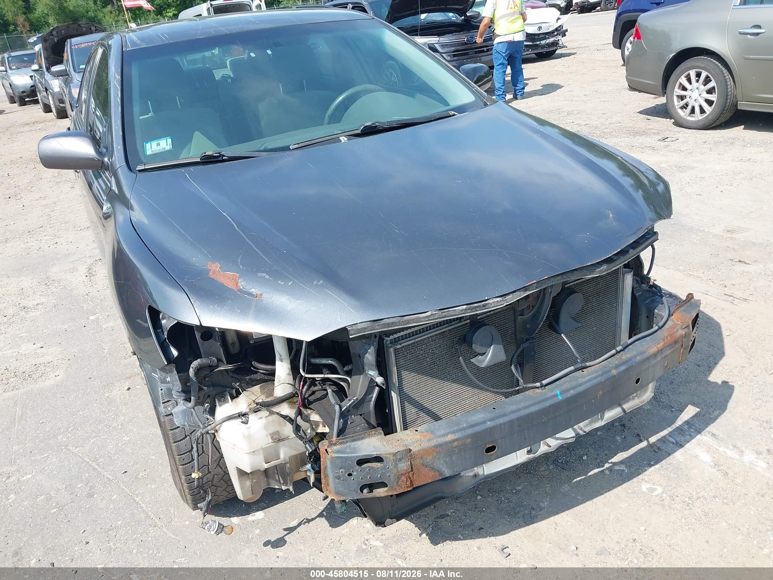 2009 Toyota Camry Le Gray vin: 4T1BE46K09U408641