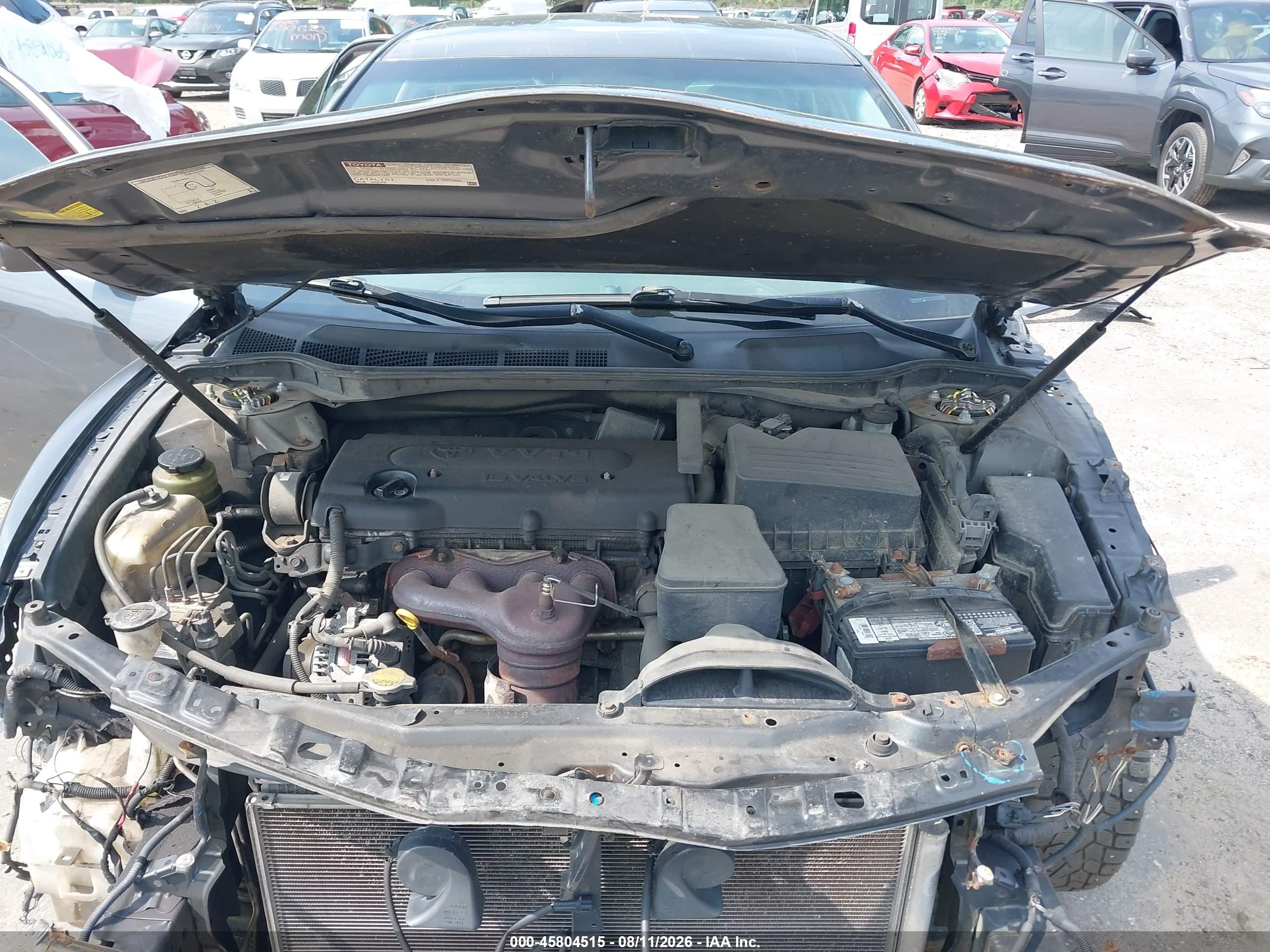 2009 Toyota Camry Le Gray vin: 4T1BE46K09U408641