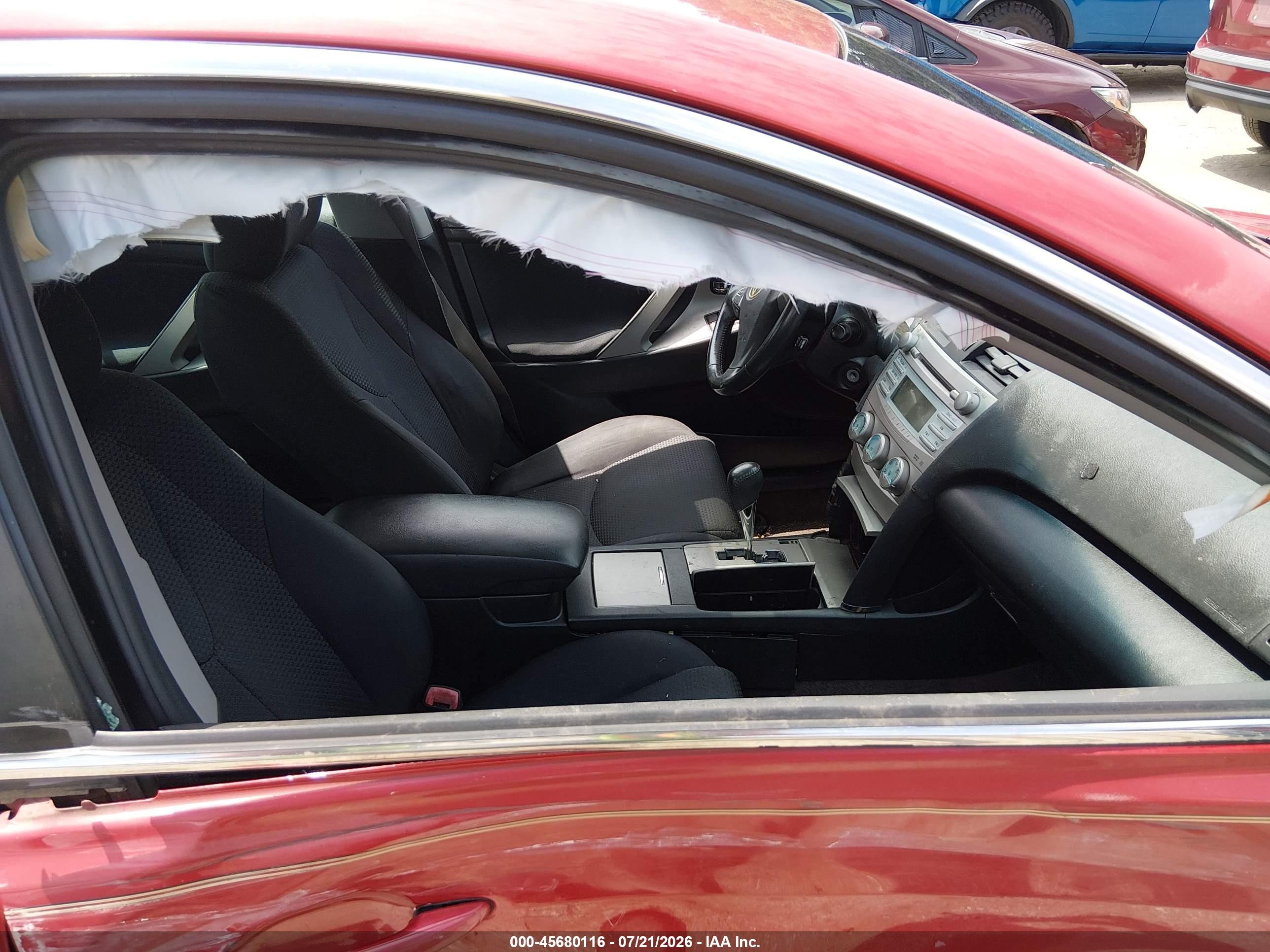 2009 Toyota Camry Se Red vin: 4T1BE46K09U409031