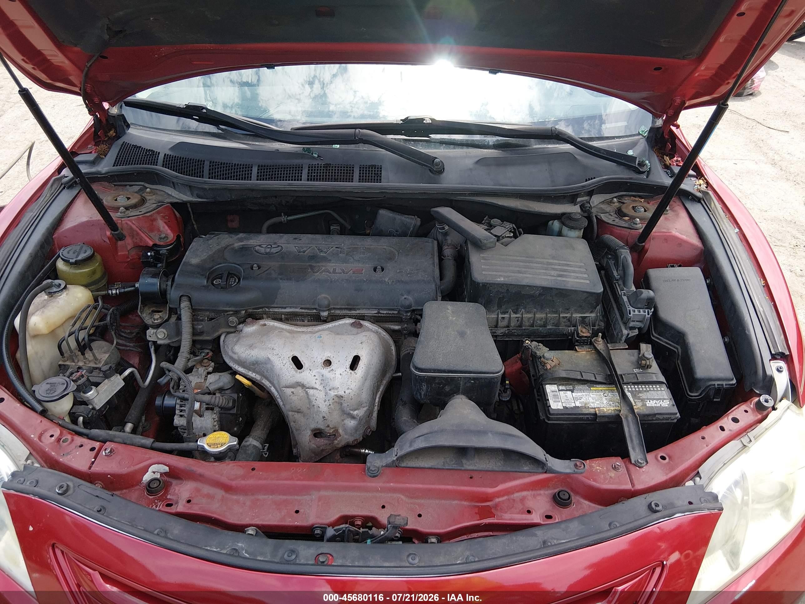 2009 Toyota Camry Se Red vin: 4T1BE46K09U409031