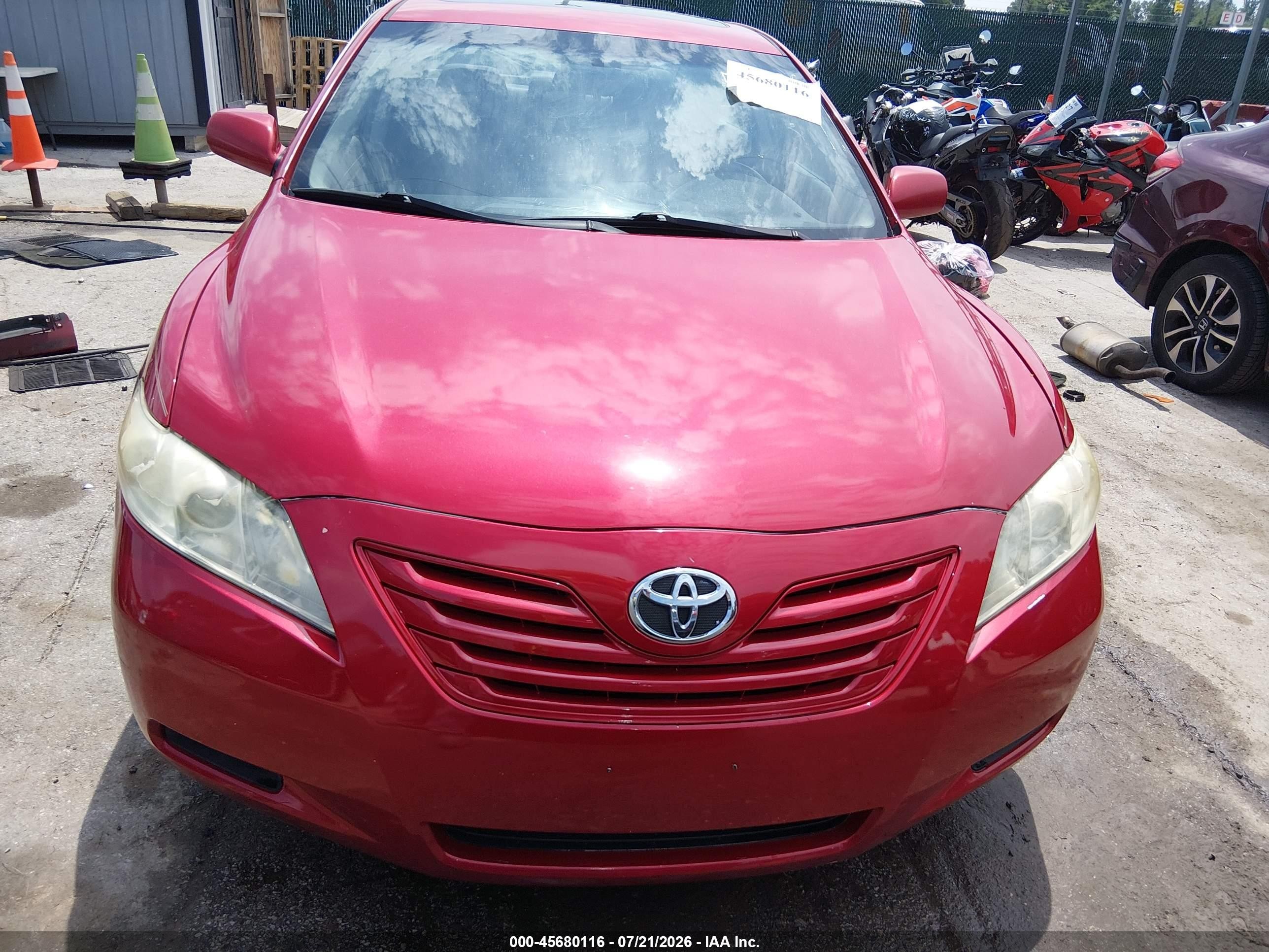 2009 Toyota Camry Se Red vin: 4T1BE46K09U409031