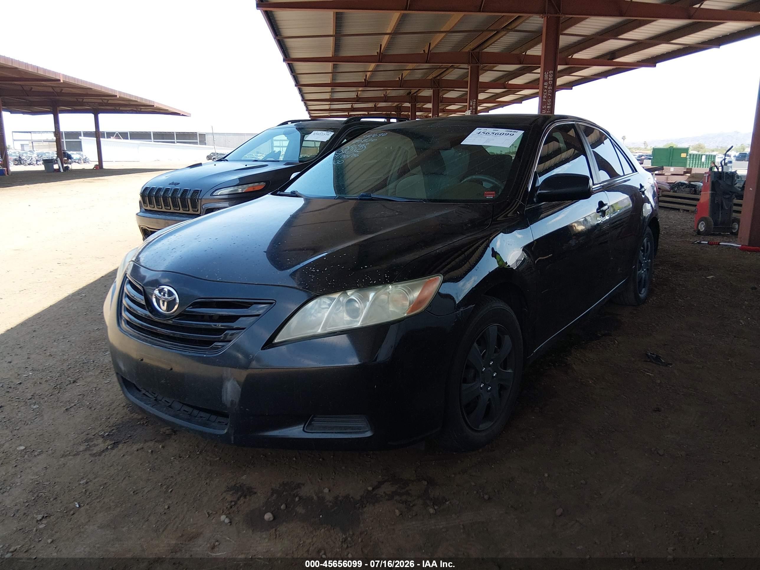 2009 Toyota Camry Le Black vin: 4T1BE46K09U410826