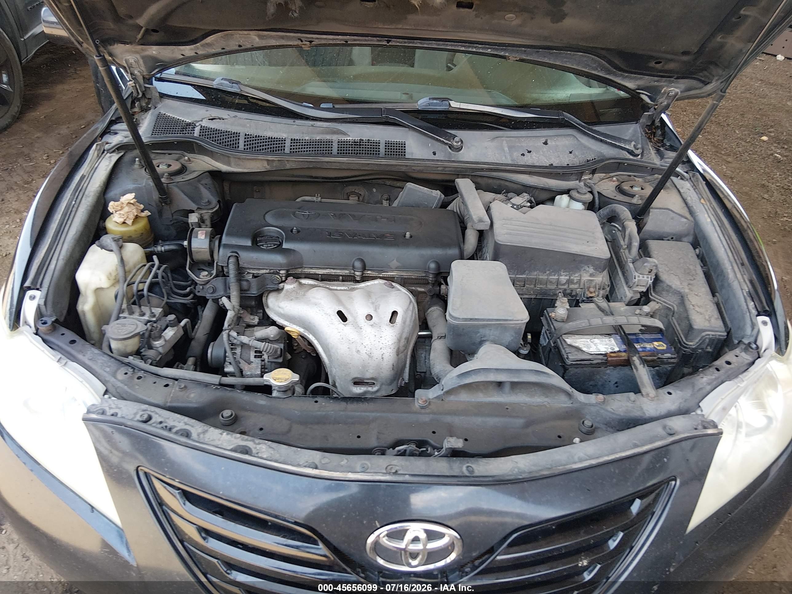 2009 Toyota Camry Le Black vin: 4T1BE46K09U410826