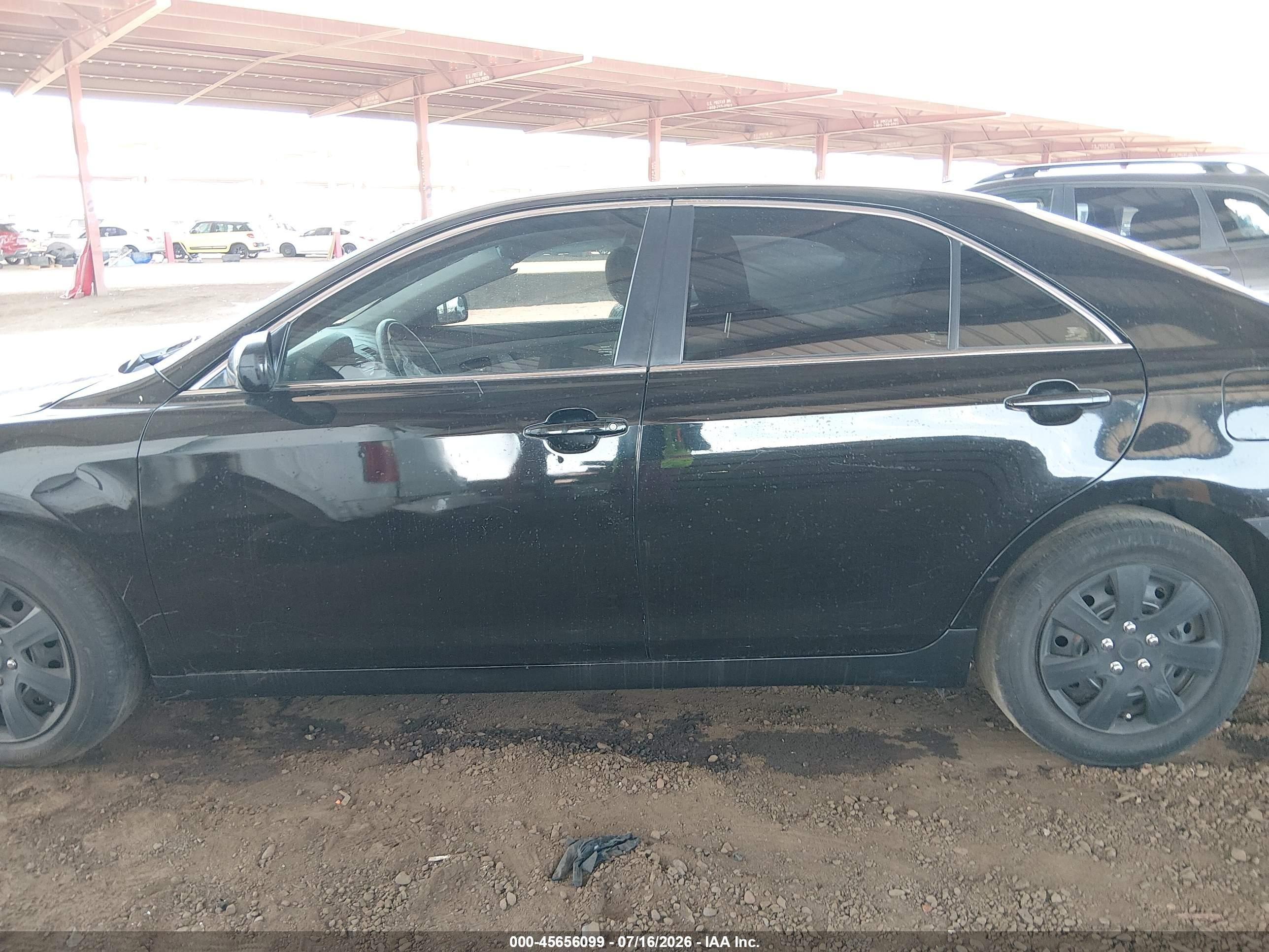 2009 Toyota Camry Le Black vin: 4T1BE46K09U410826