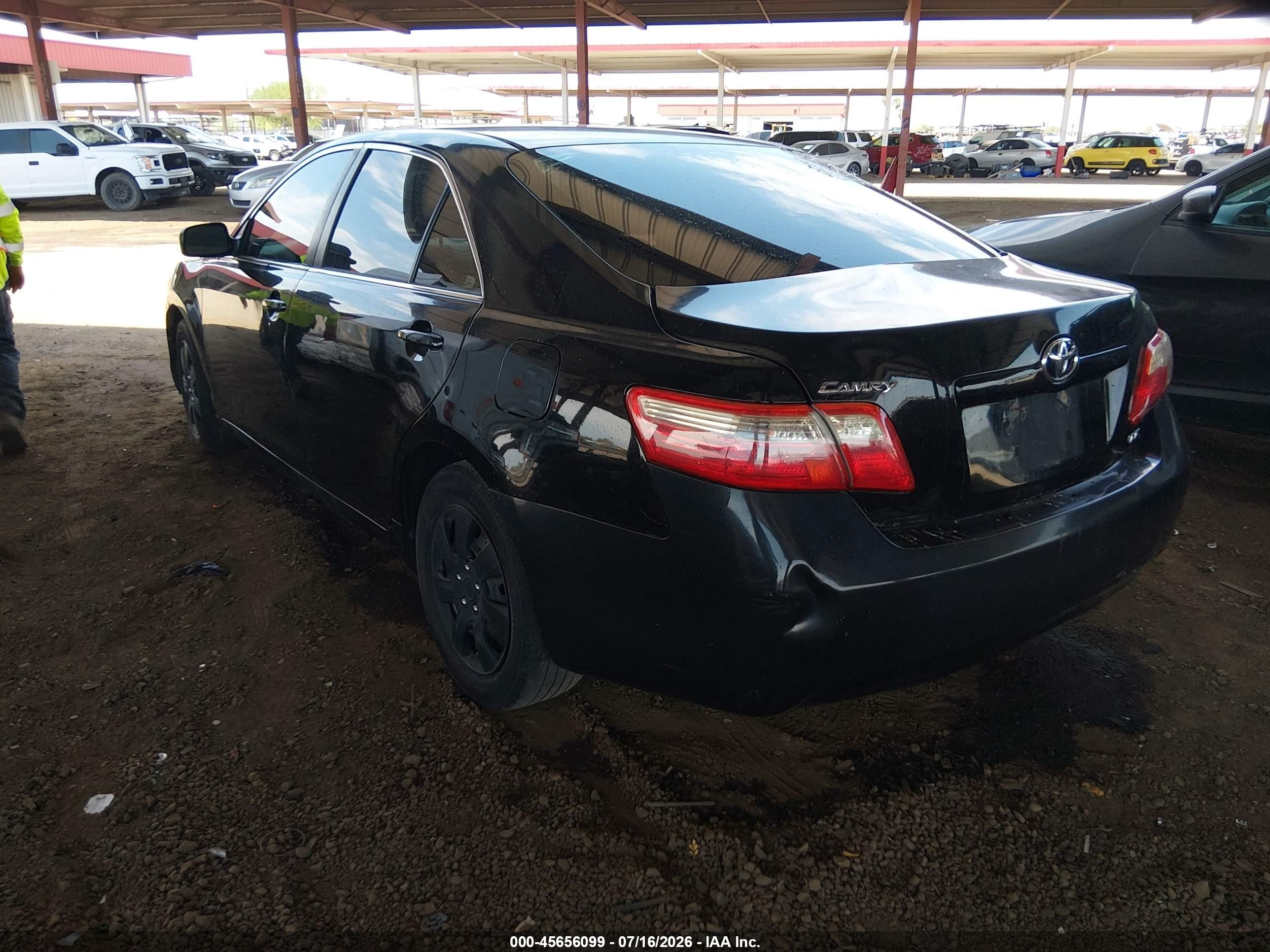 2009 Toyota Camry Le Black vin: 4T1BE46K09U410826