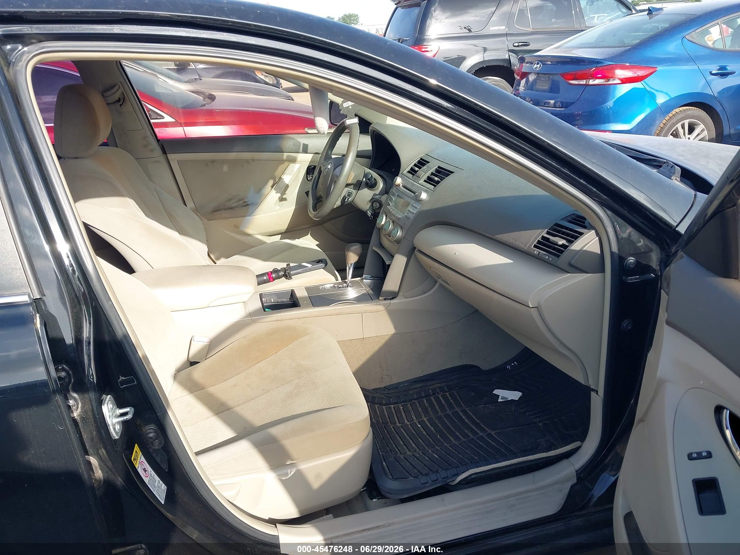 2009 Toyota Camry Le Black vin: 4T1BE46K09U805010