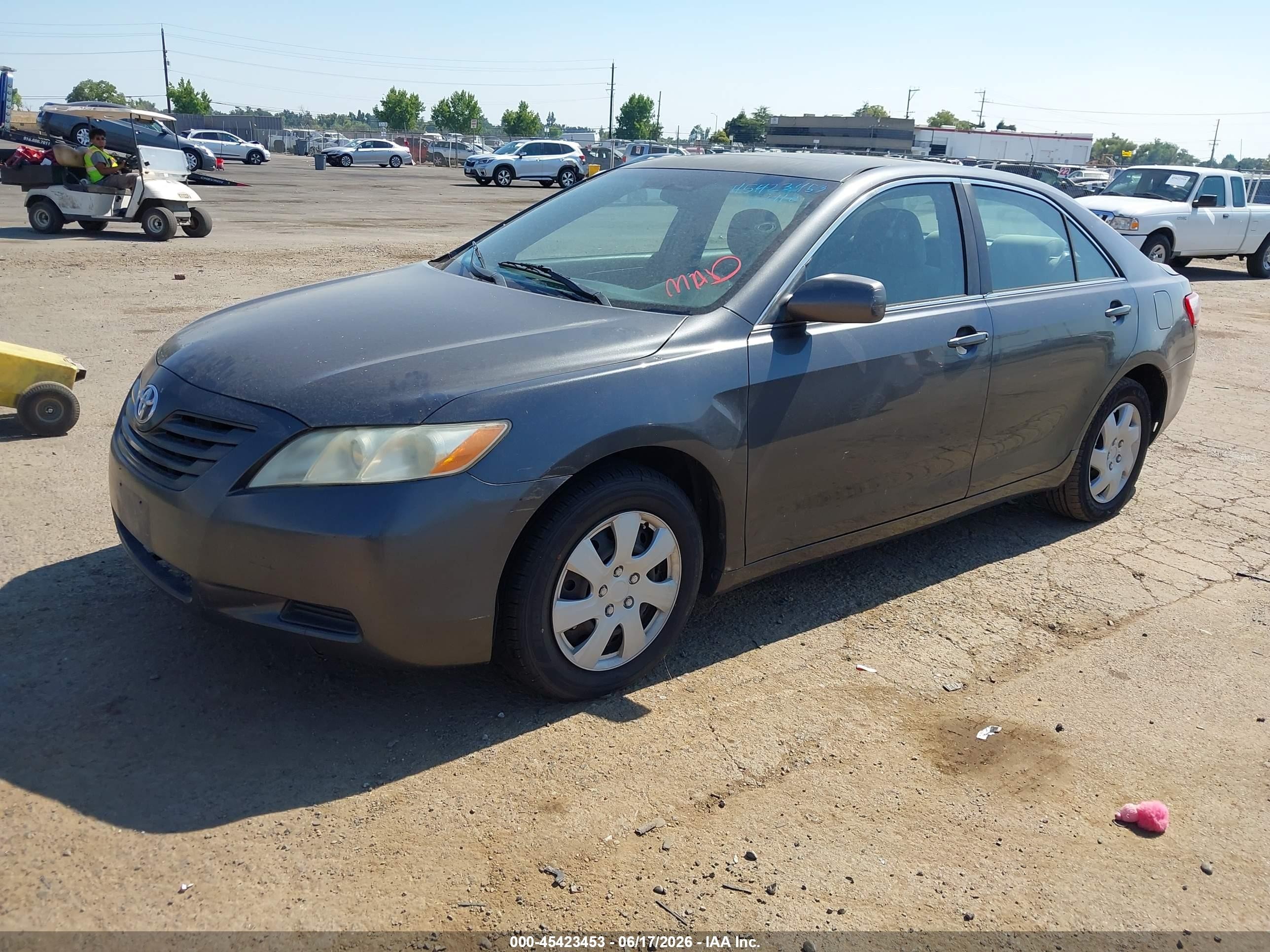 2009 Toyota Camry Le Синий vin: 4T1BE46K09U806089
