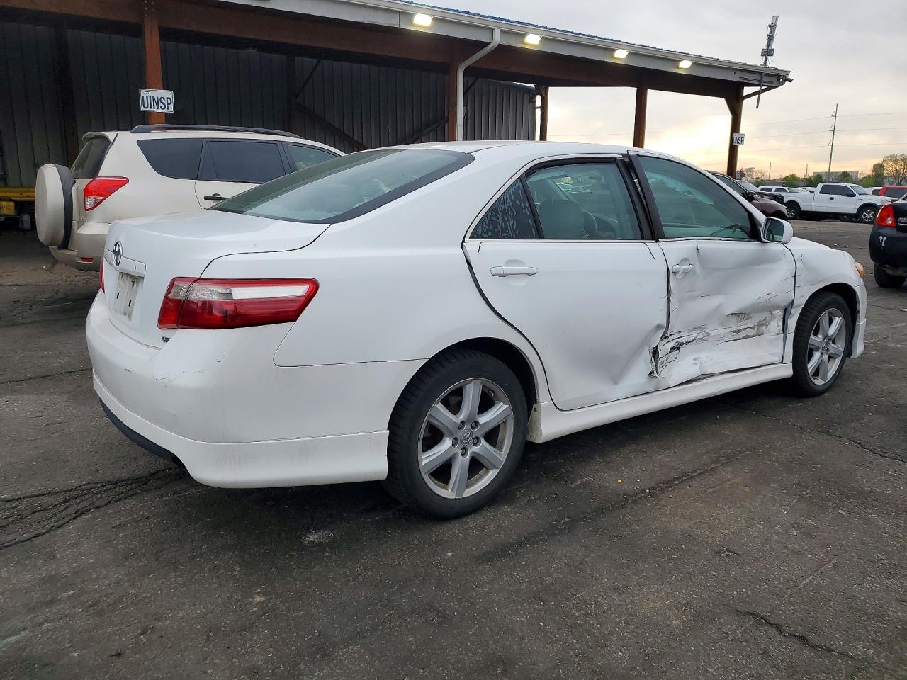 2009 Toyota Camry Se White vin: 4T1BE46K09U827685