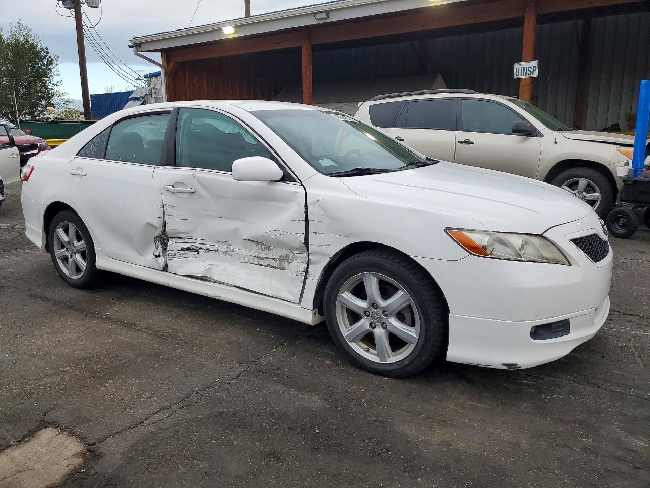 2009 Toyota Camry Se White vin: 4T1BE46K09U827685