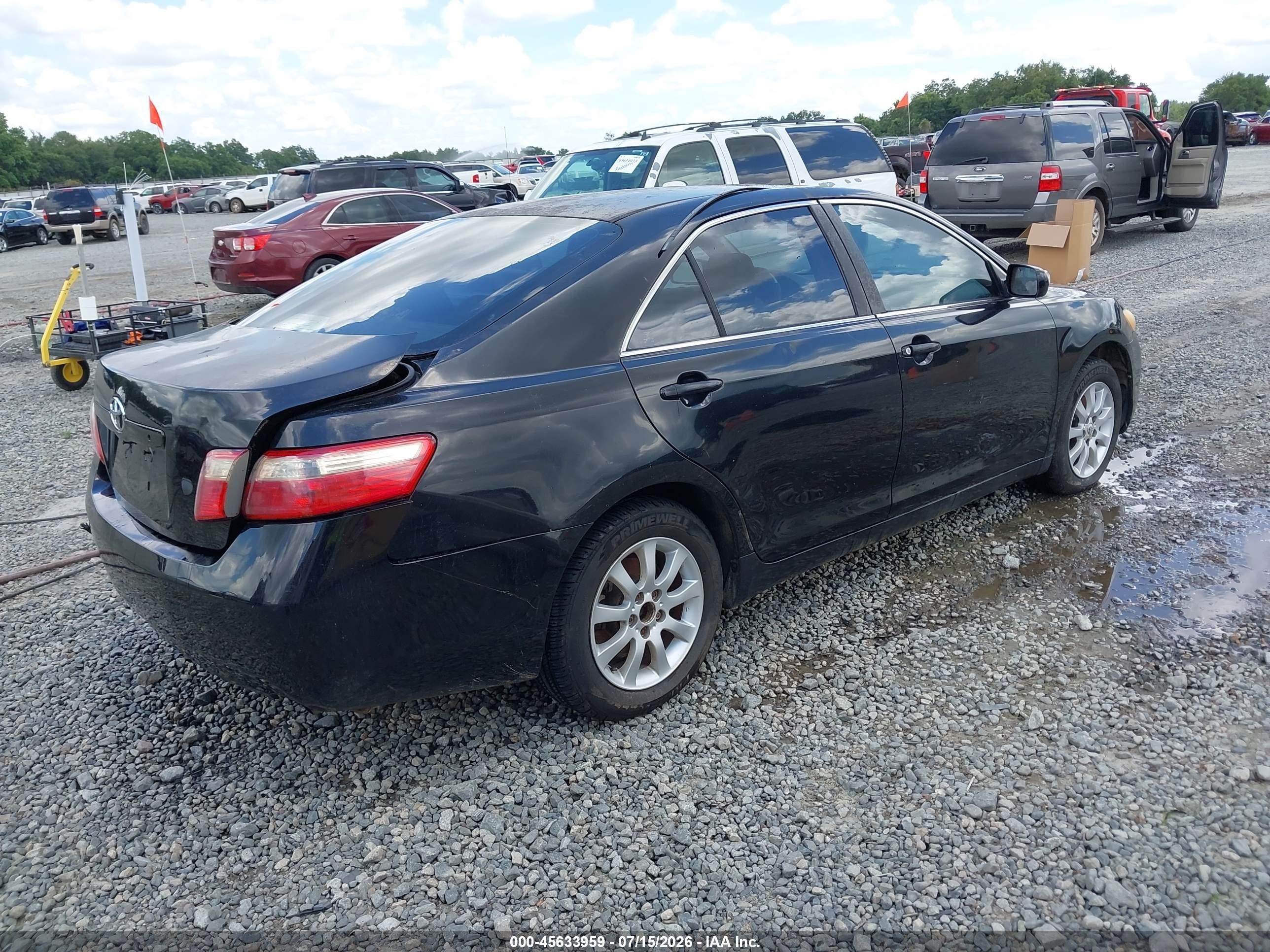 2009 Toyota Camry   Черный vin: 4T1BE46K09U828089
