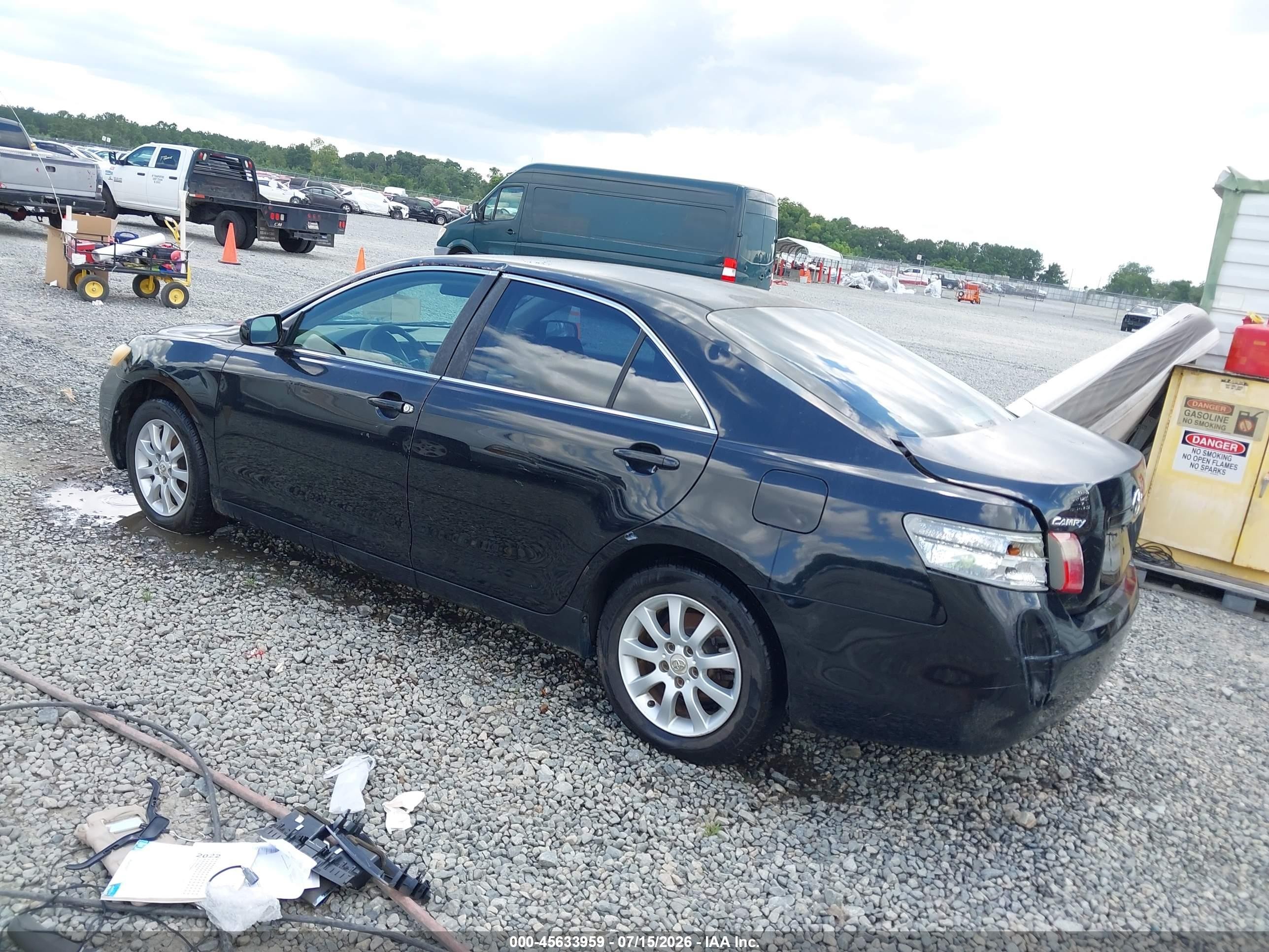 2009 Toyota Camry   Черный vin: 4T1BE46K09U828089