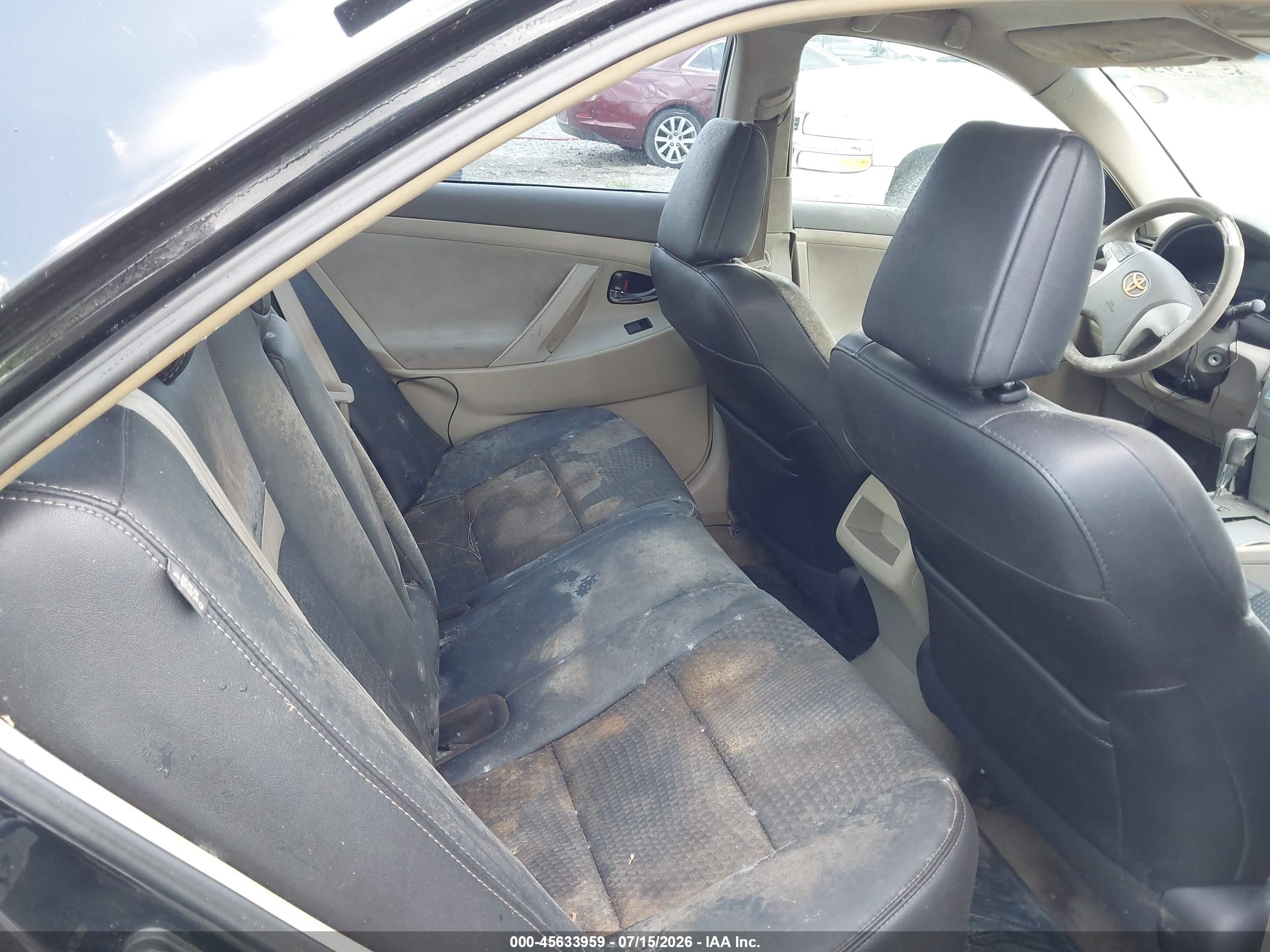 2009 Toyota Camry   Черный vin: 4T1BE46K09U828089