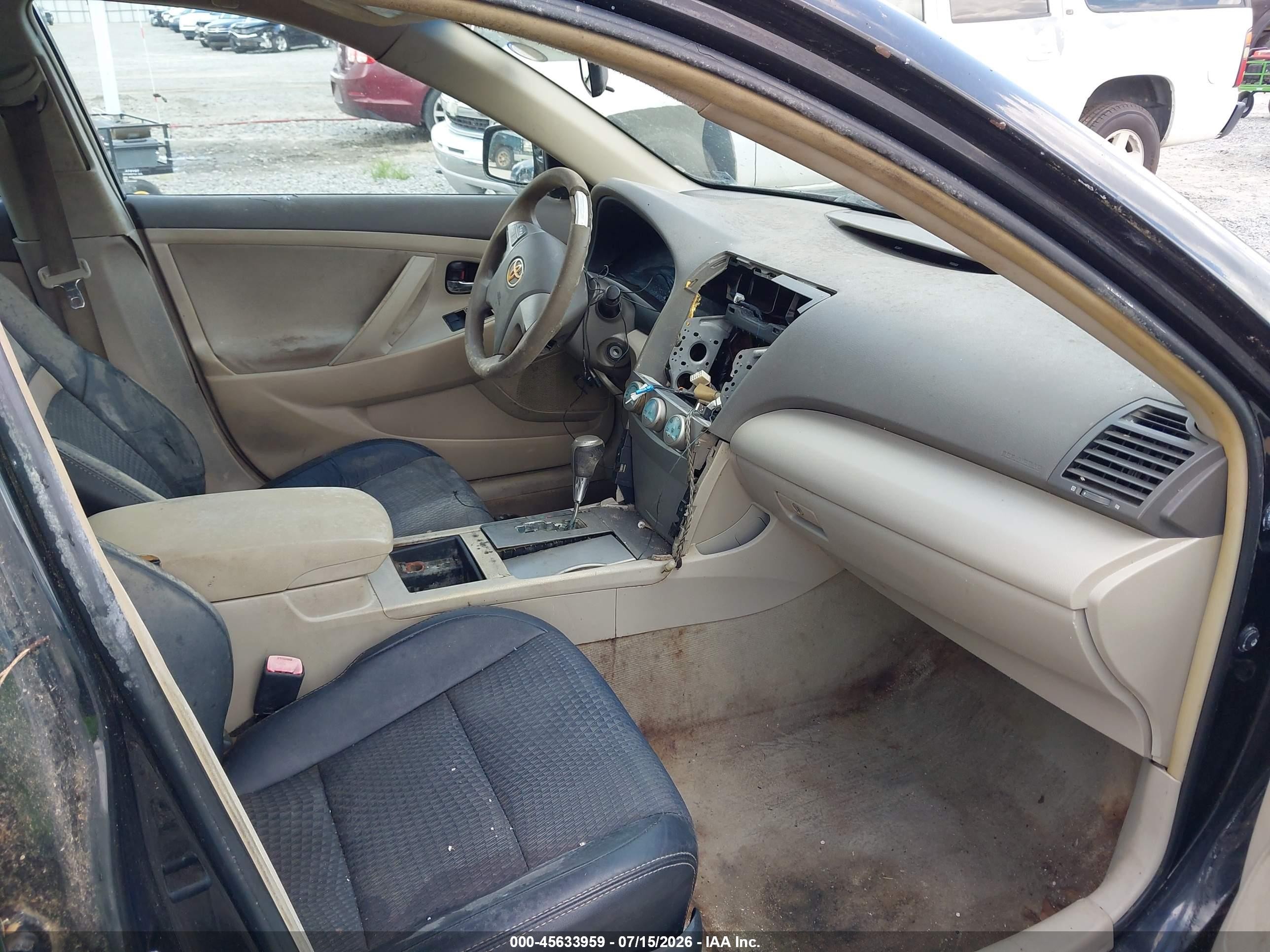 2009 Toyota Camry   Черный vin: 4T1BE46K09U828089
