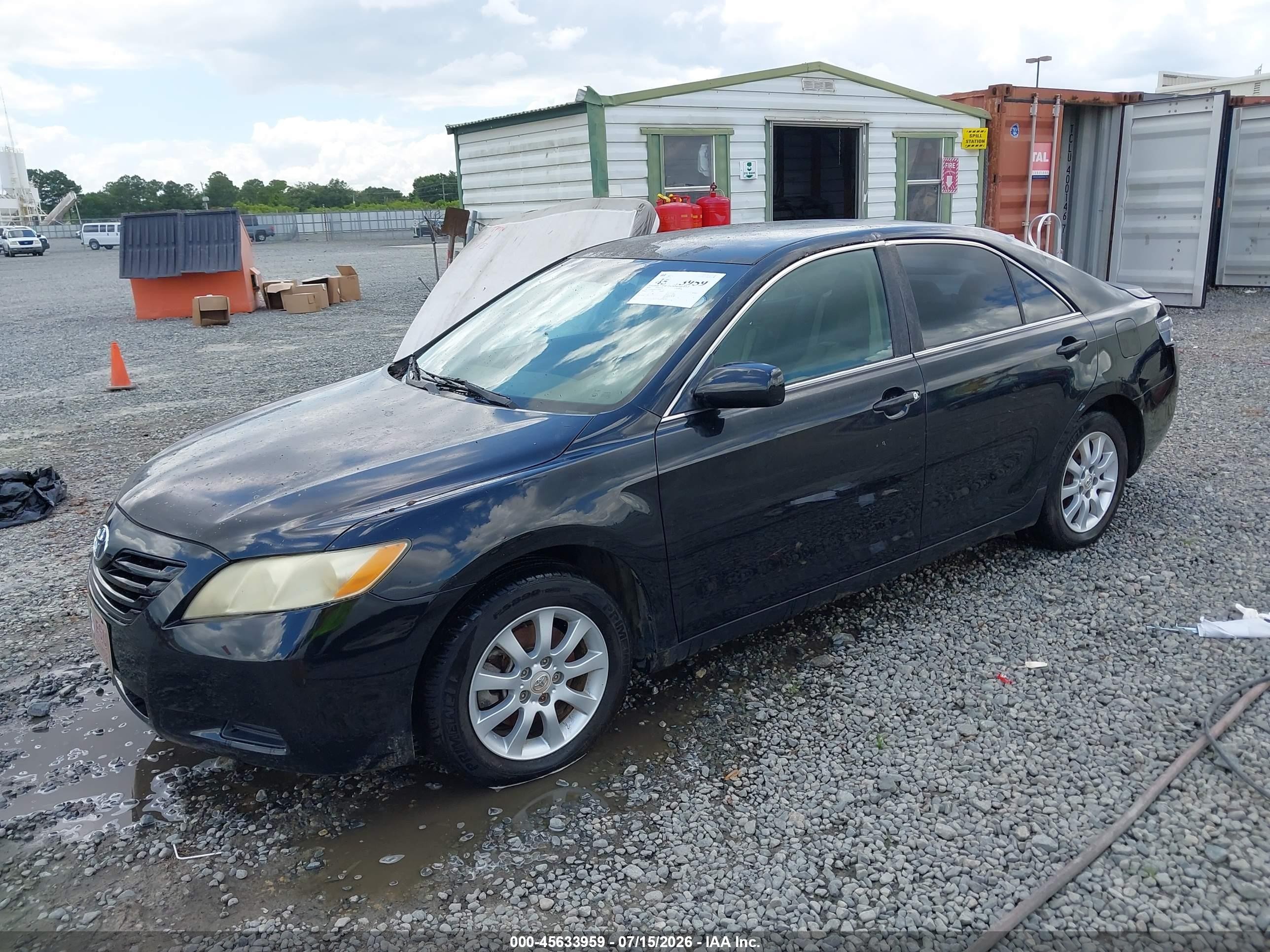 2009 Toyota Camry   Черный vin: 4T1BE46K09U828089