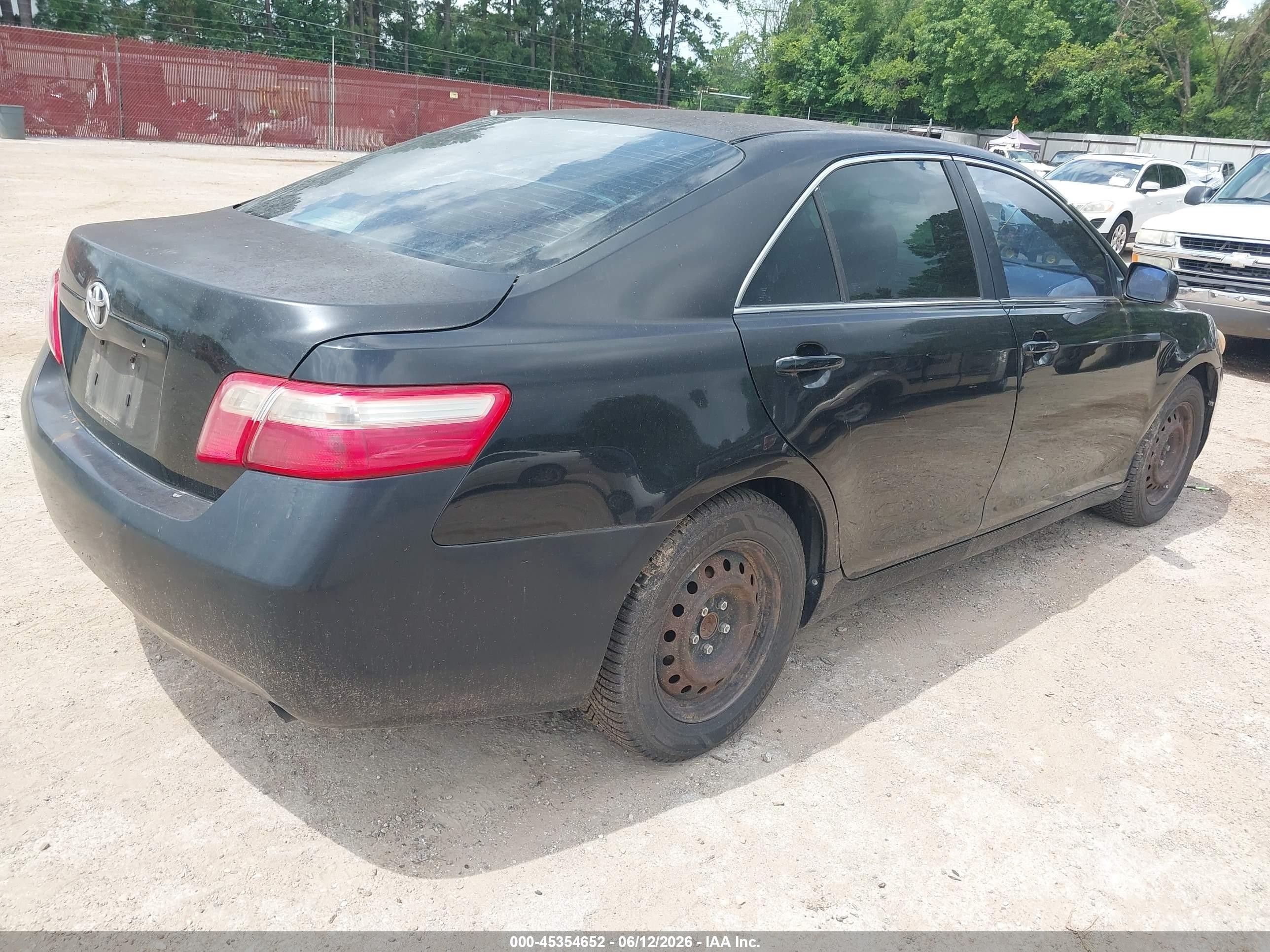 2009 Toyota Camry   Black vin: 4T1BE46K09U836466