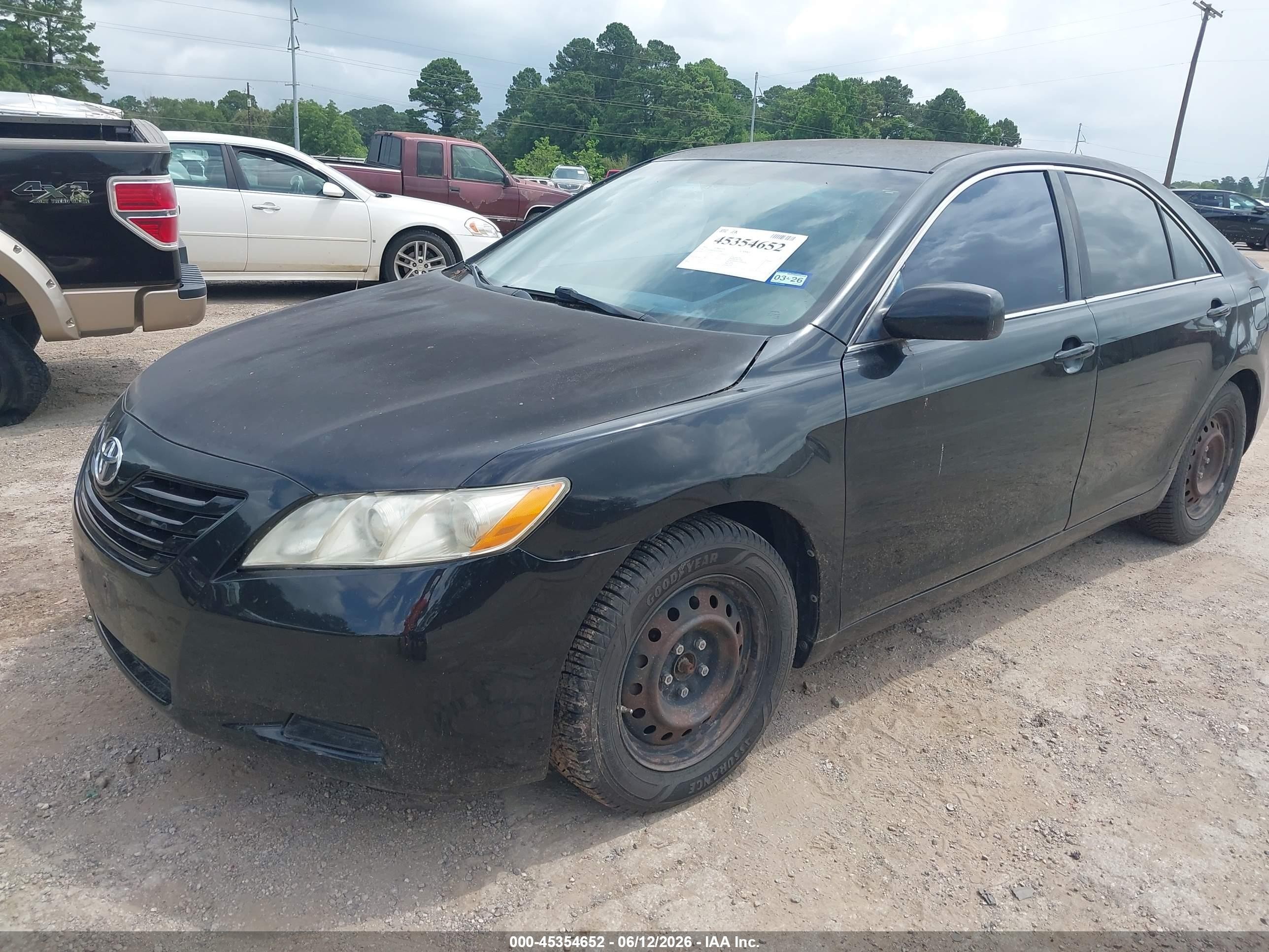 2009 Toyota Camry   Black vin: 4T1BE46K09U836466