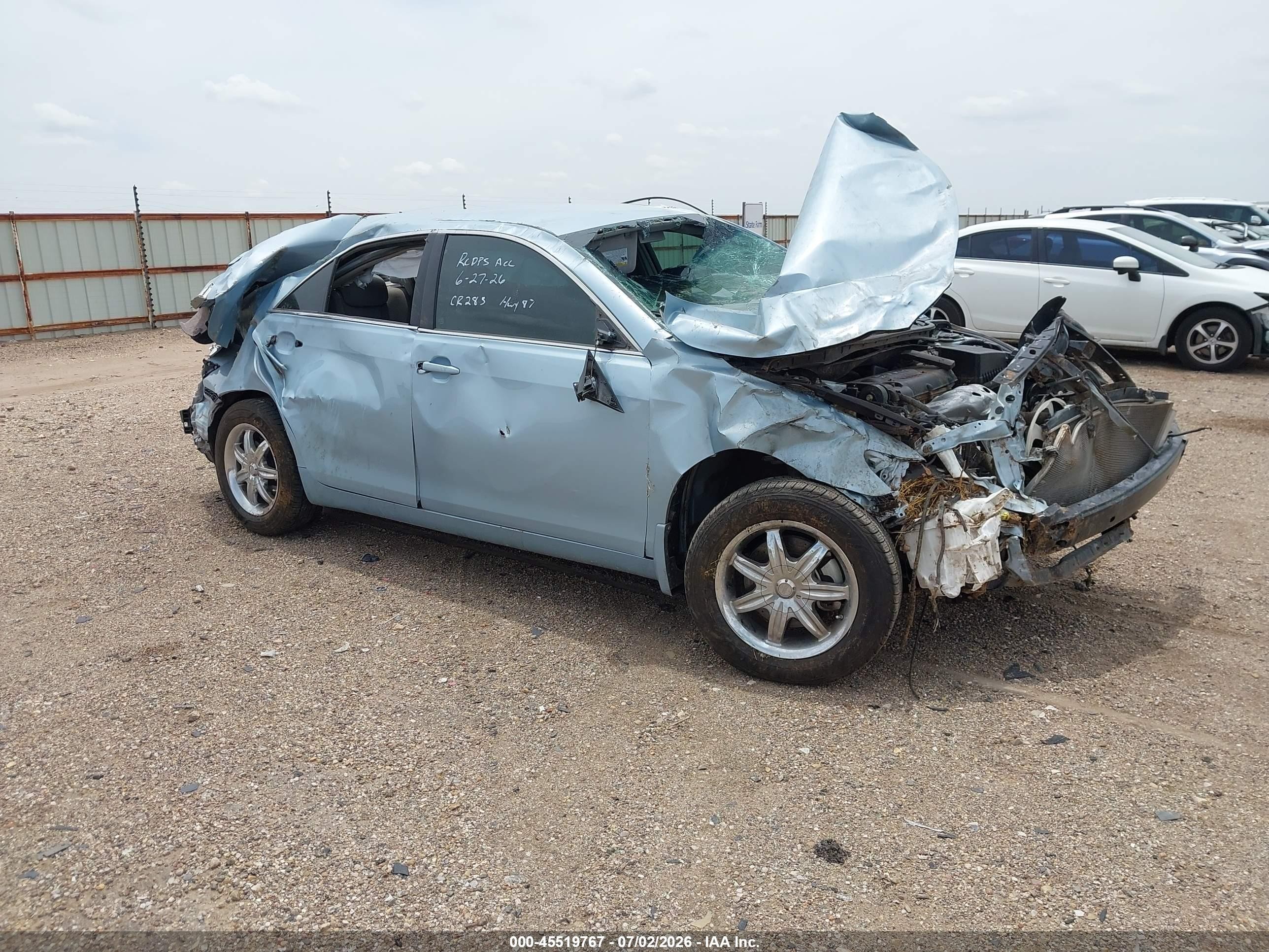 2009 Toyota Camry Le Blue vin: 4T1BE46K09U850352