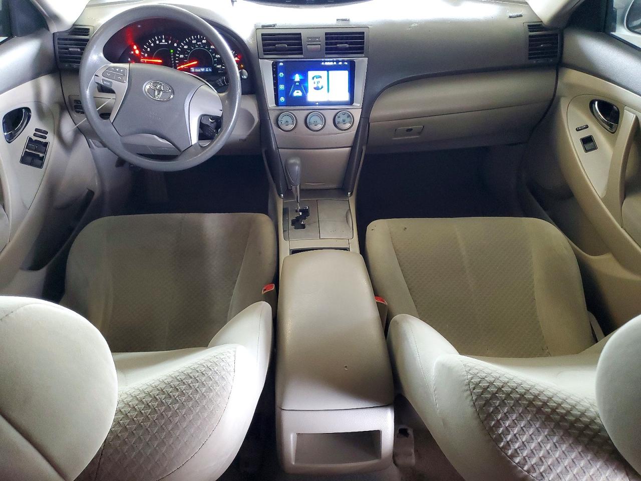 2009 Toyota Camry Le White vin: 4T1BE46K09U853932