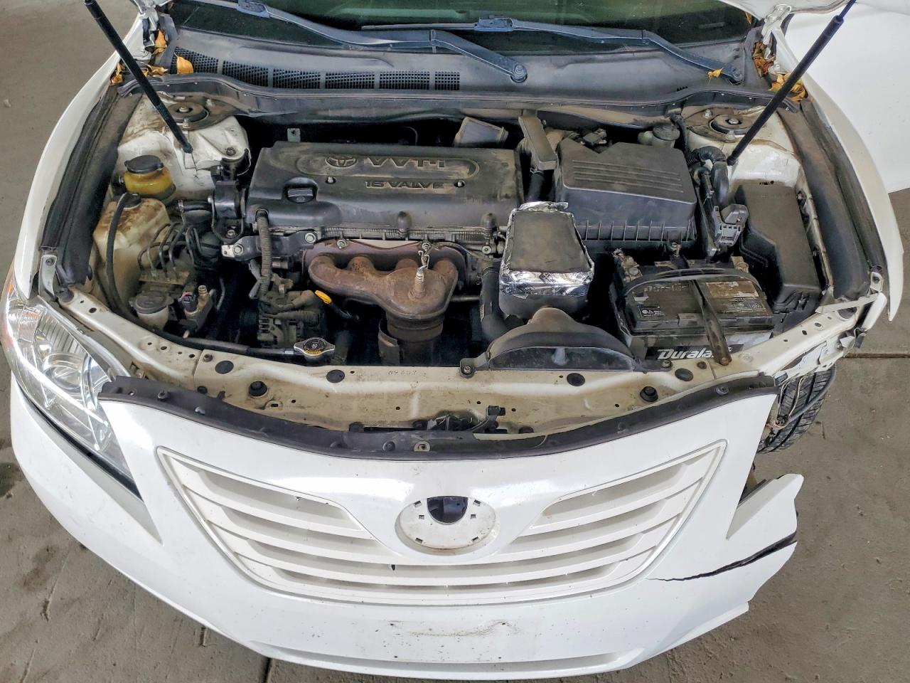 2009 Toyota Camry Le White vin: 4T1BE46K09U853932