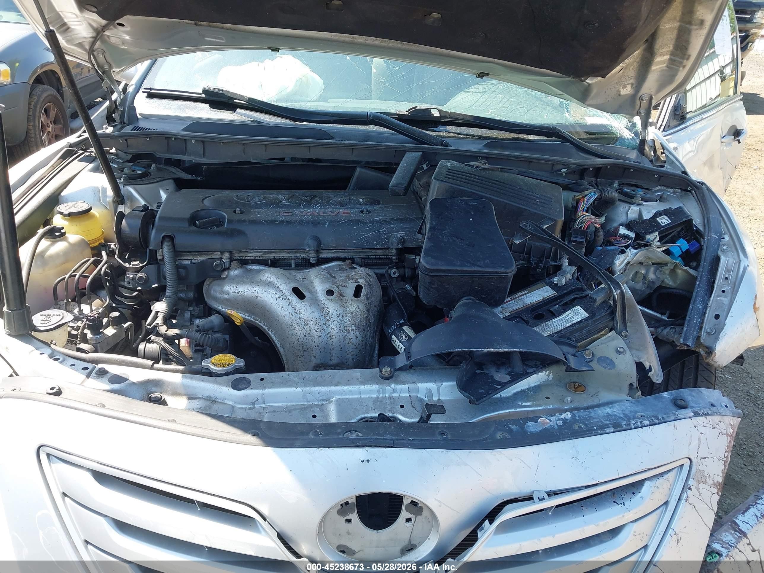 2009 Toyota Camry Le Серебряный vin: 4T1BE46K09U857186